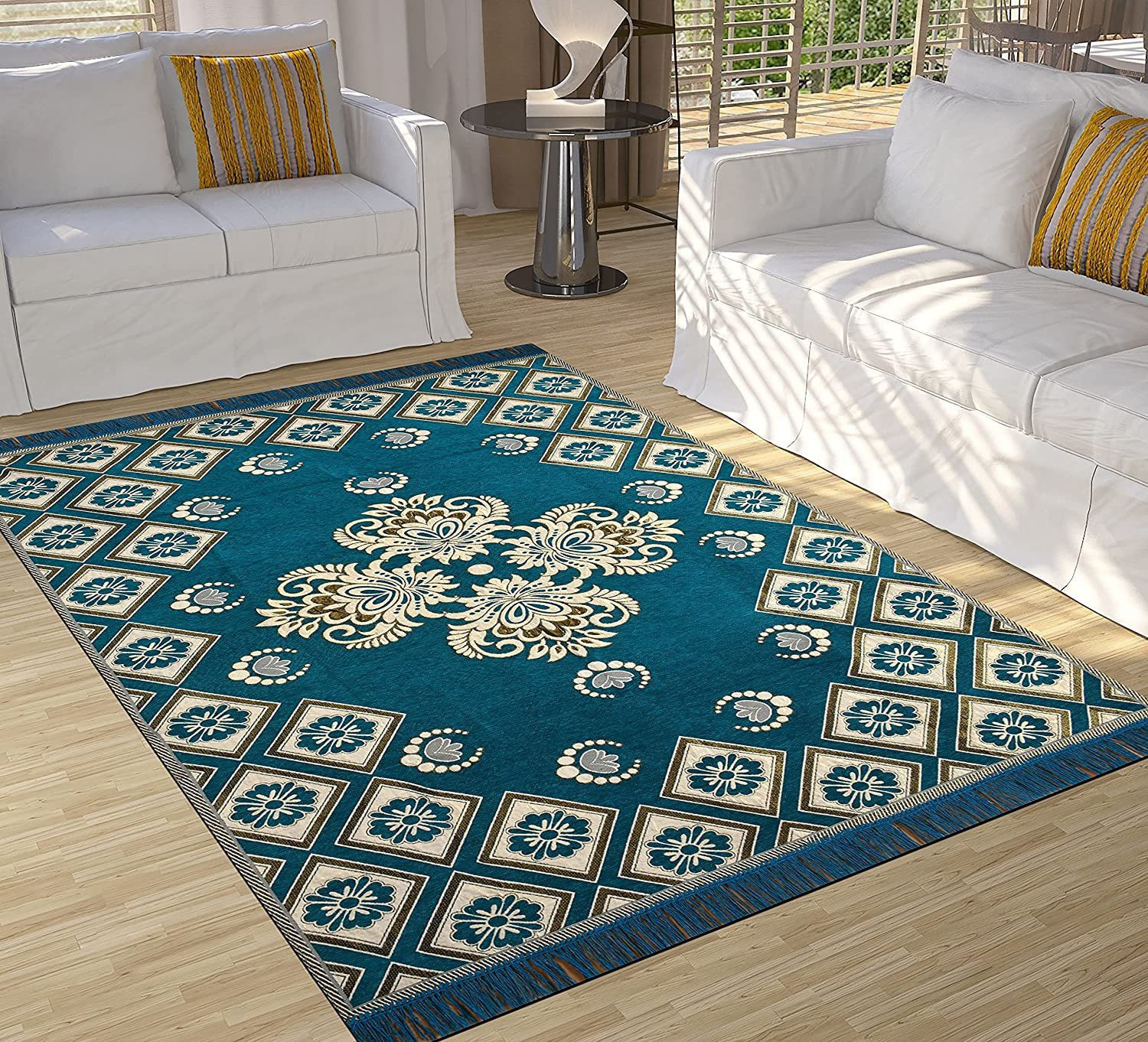 Image of Linen Basics Velvet Floor Mat