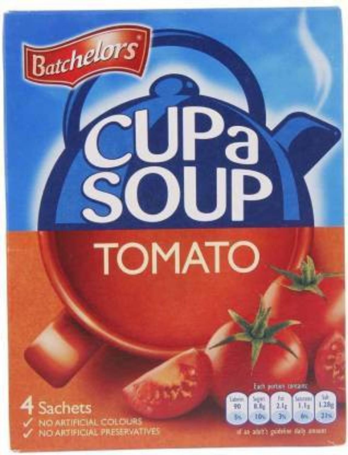 Batchelors Soup 4 Sachets - Tomato, 93 g