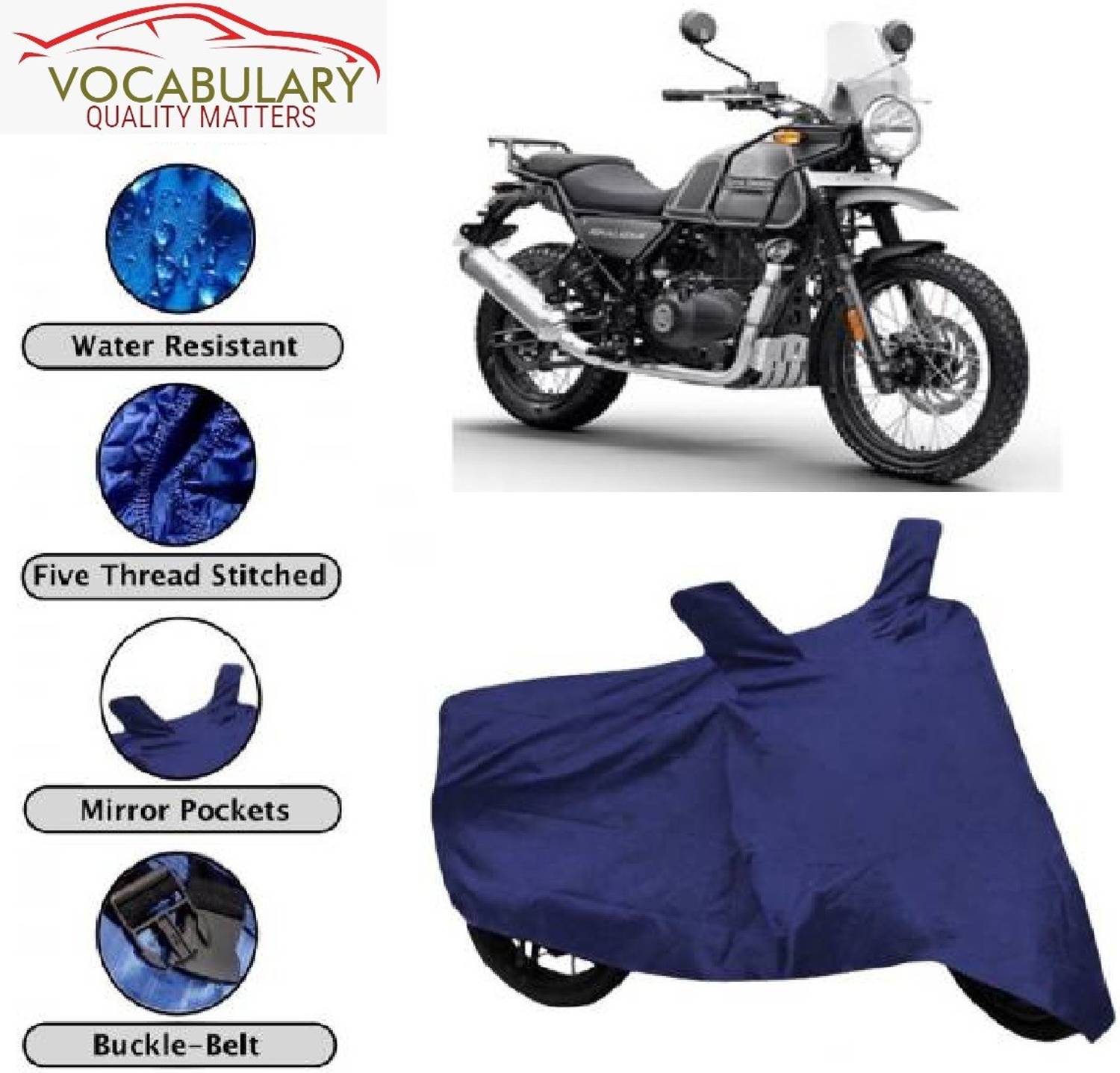 Astips Two Wheeler Cover for Royal Enfield
