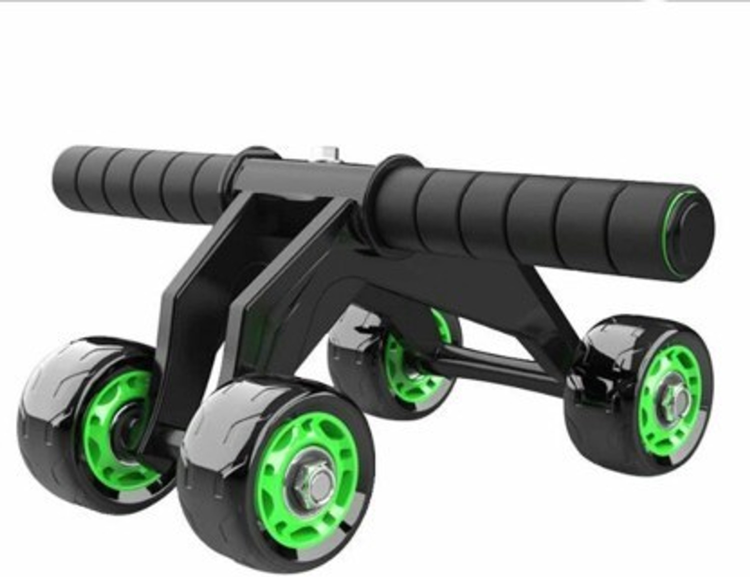 Image of Eayeti 4 Wheel Ab Abdominal Roller Workout Fitness Exercise Equipment For Mens & Women. Ab Exerciser