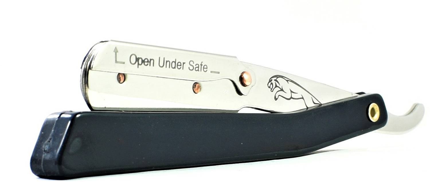 RT SHOP Stainless Steel Straight Edge Razor - Image 3