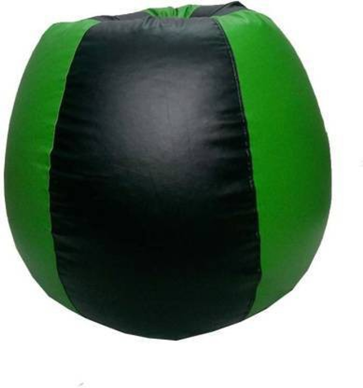Image of LAXIKON XXXL Tear Drop Bean Bag Cover (Without Beans) (Green, Black)