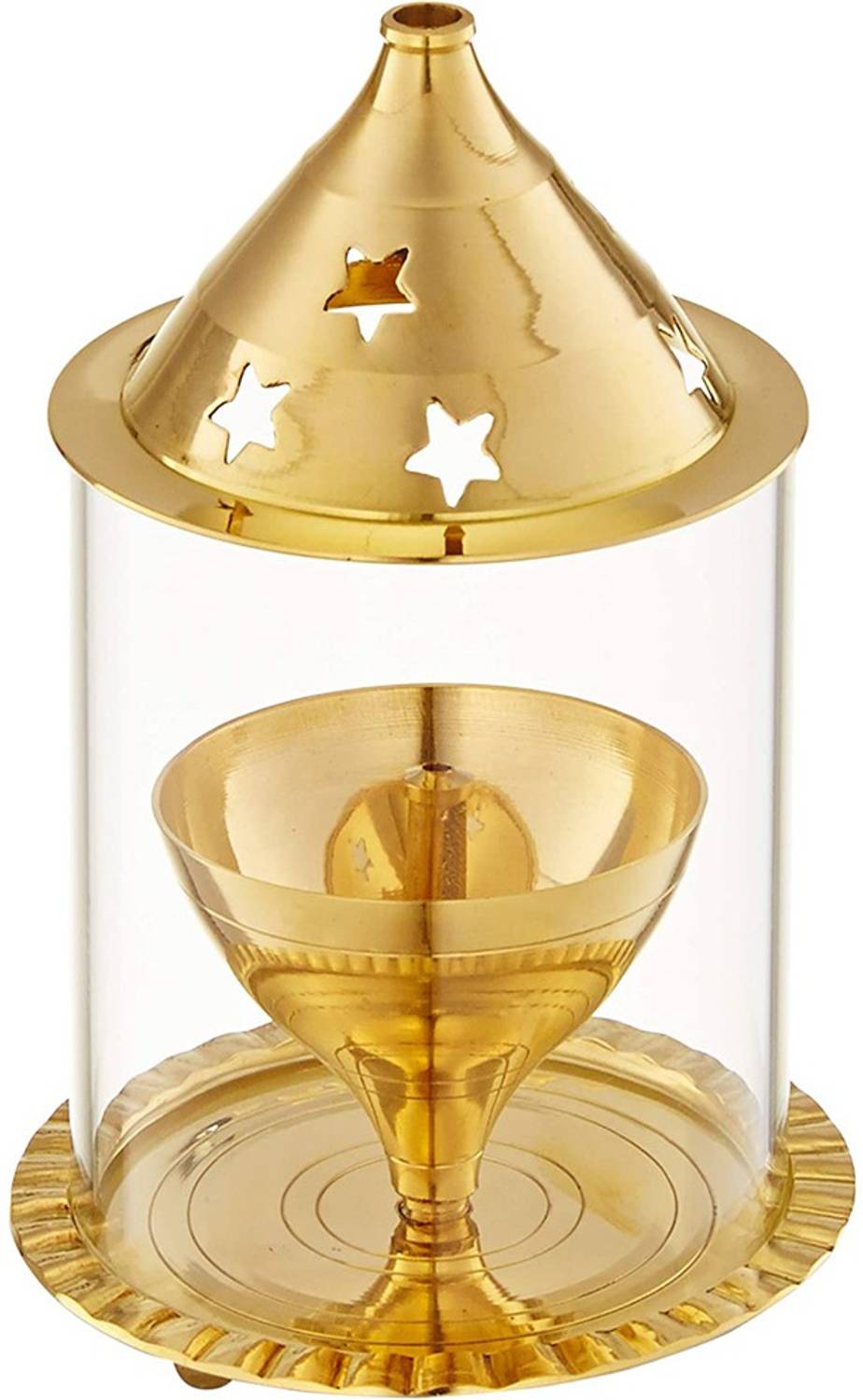 ADIYOGI Brass (Pack of 2) Table Diya