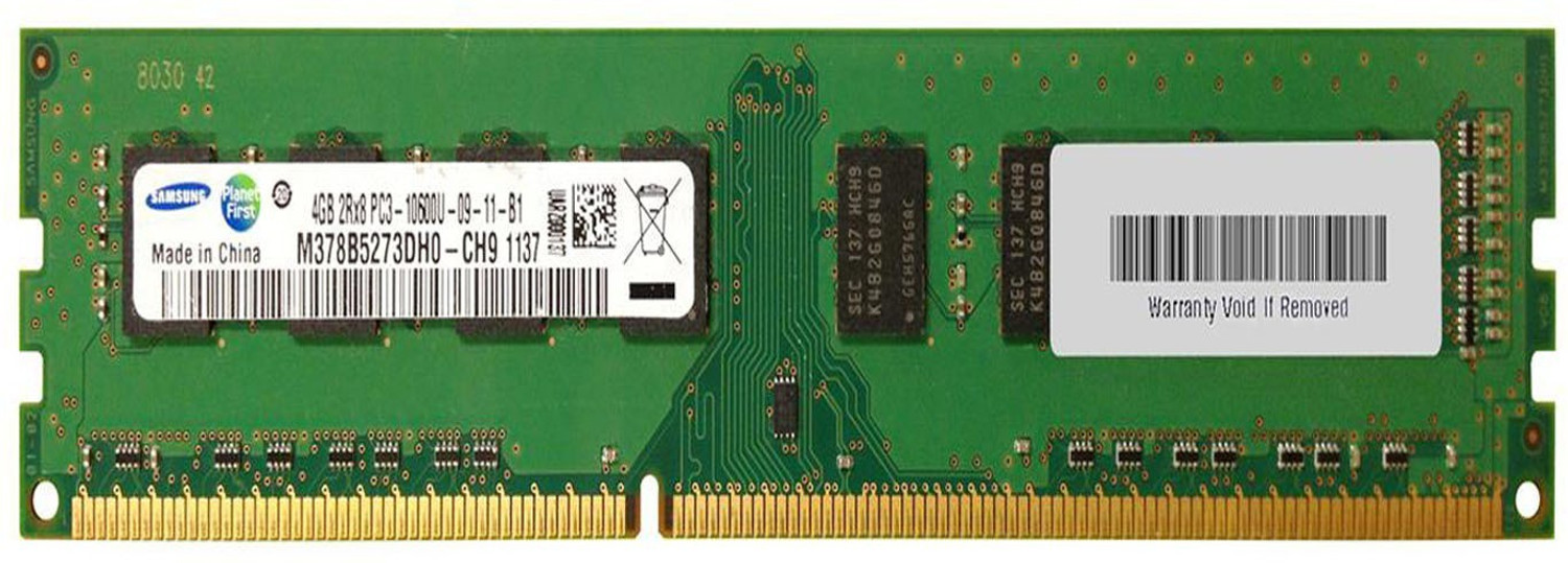 Image of Samsung Pc3-10600 /1333 DDR3 4 GB PC (4GB DDR3 1333 M378B5273DH0-CH9)