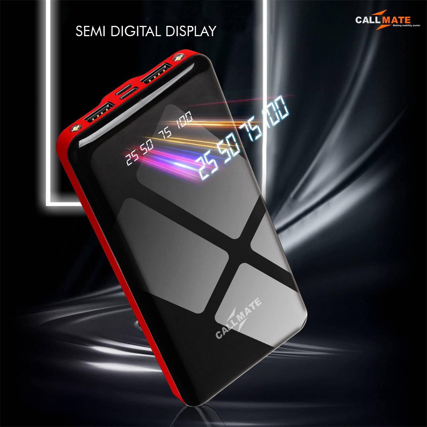 Callmate 10000mAh 15W Slim Power Bank - Image 5