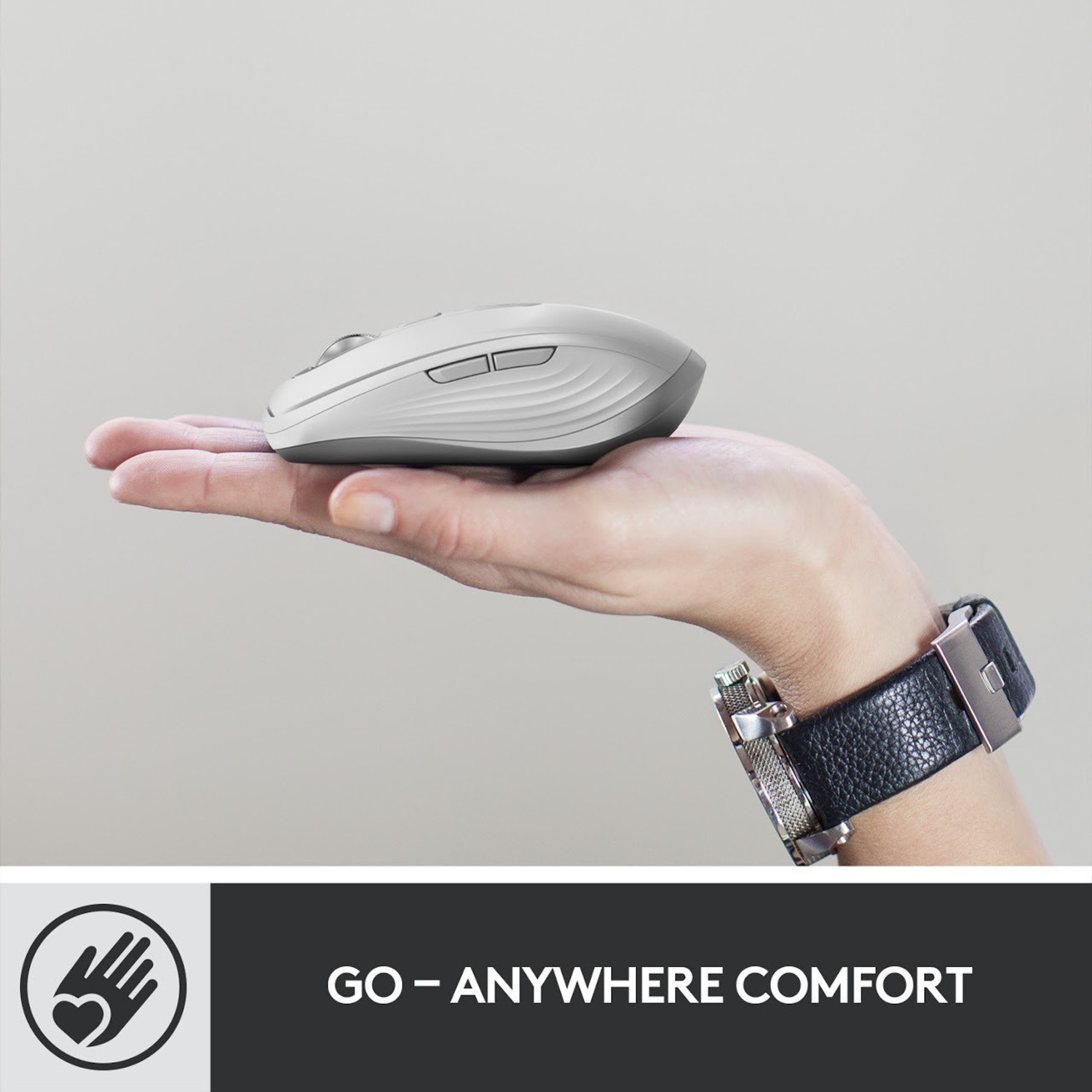 Image of Logitech MX Anywhere 3 / Magnetic Scrolling, Ergonomic, 4000DPI Sensor, Custom Buttons Ambidextrous Laser Mouse