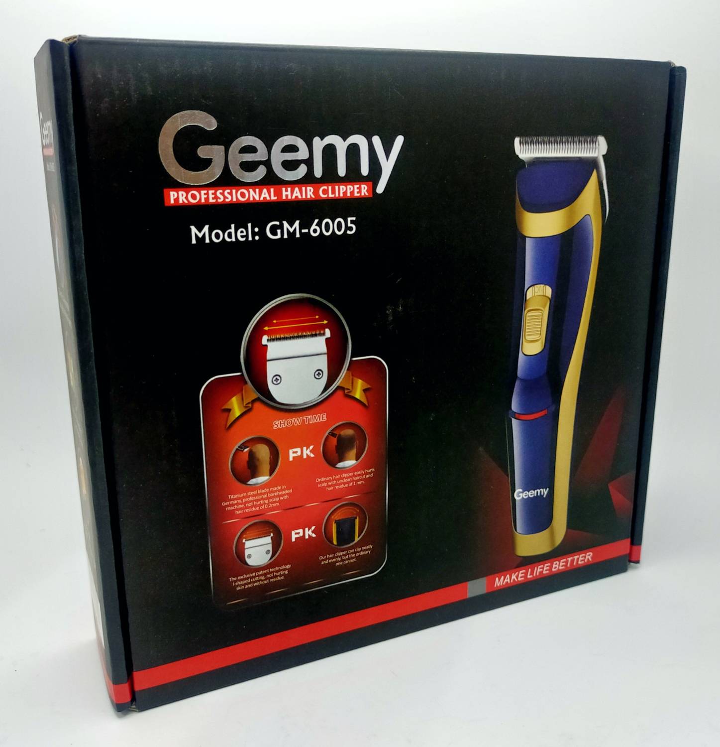 Geemy PROFESSIONAL HAIR TRIMMER/ CLIPPER ZERO TRIMMER Trimmer 45