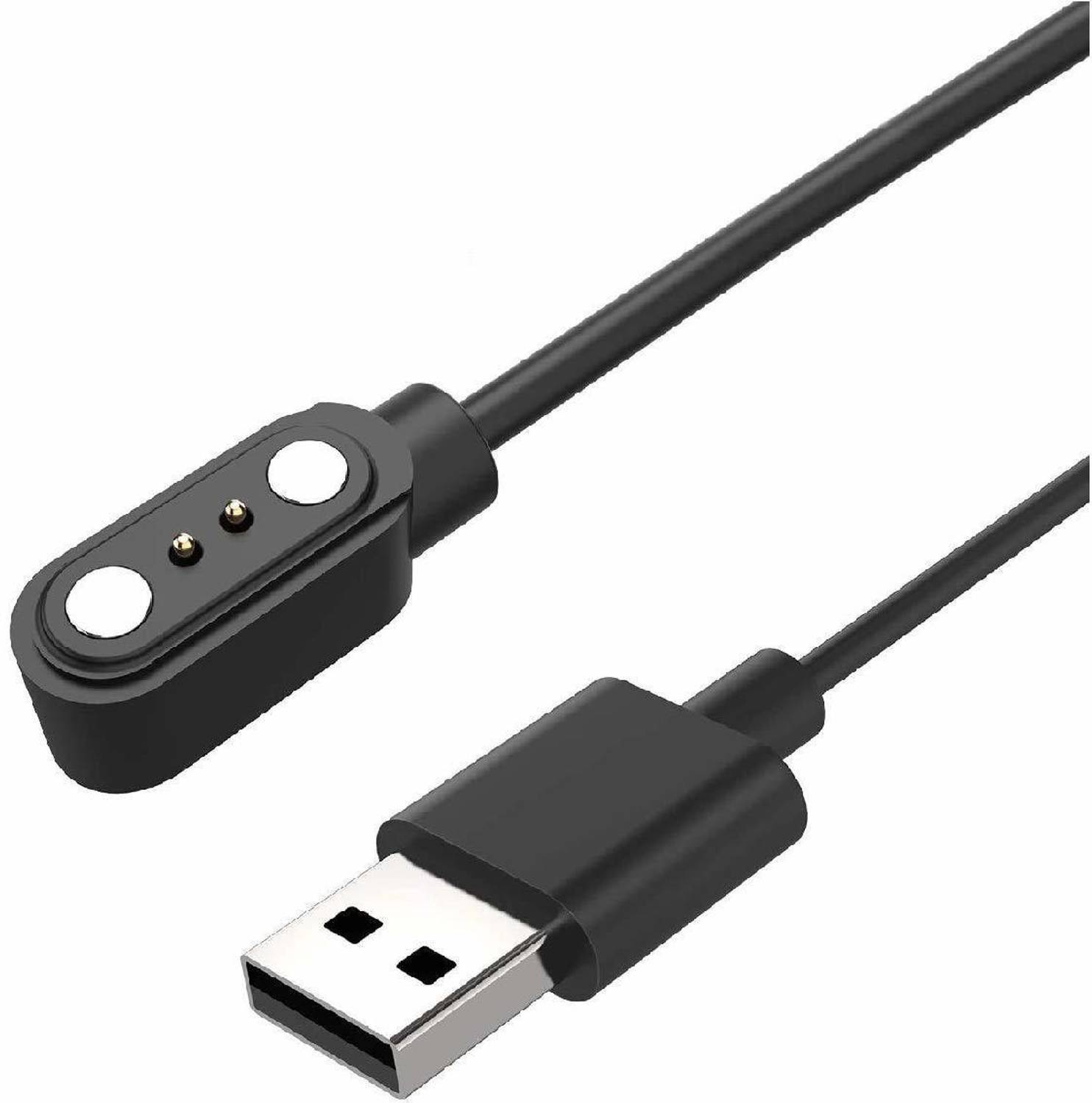 EYNK Magnetic Charging Cable 0.5 m 2 Pin USB Charger Cable for ColorFit Icon Buzz Smartwatch