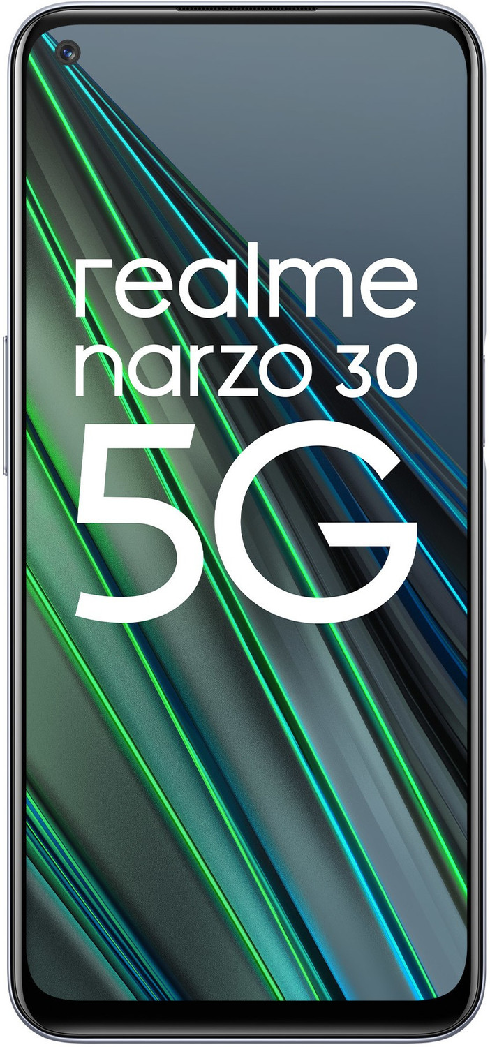 Image of realme Narzo 30 5G (Racing Silver, 64 GB)