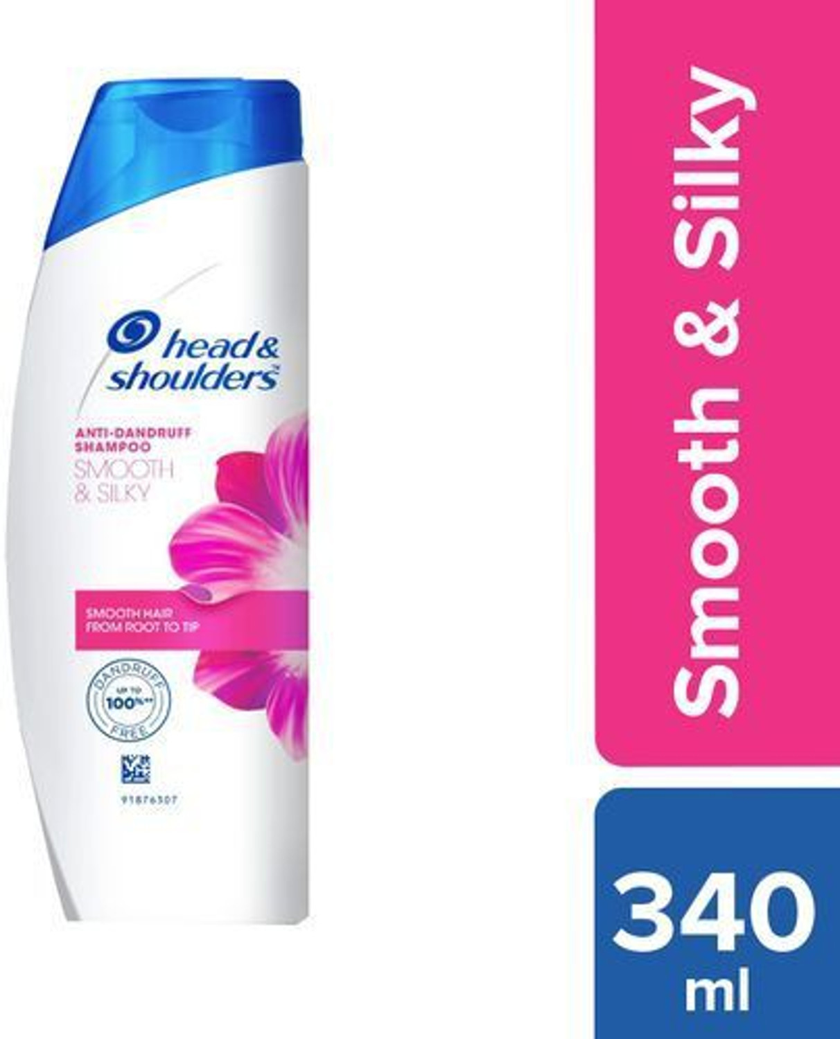 Image of HEAD & SHOULDERS Anti-Dandruff Shampoo Smooth & Silky Smooth Hair From Root To Tip 340ml*1pcs