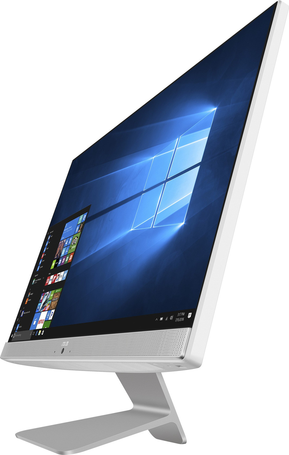 Image of ASUS Vivo AiO 24 Core i5 (11th Gen) (8 GB DDR4 /1 TB /256 GB SSD /Windows 10 Home /23.8 Inch Screen /V241EAK-WA008TS) with MS Office