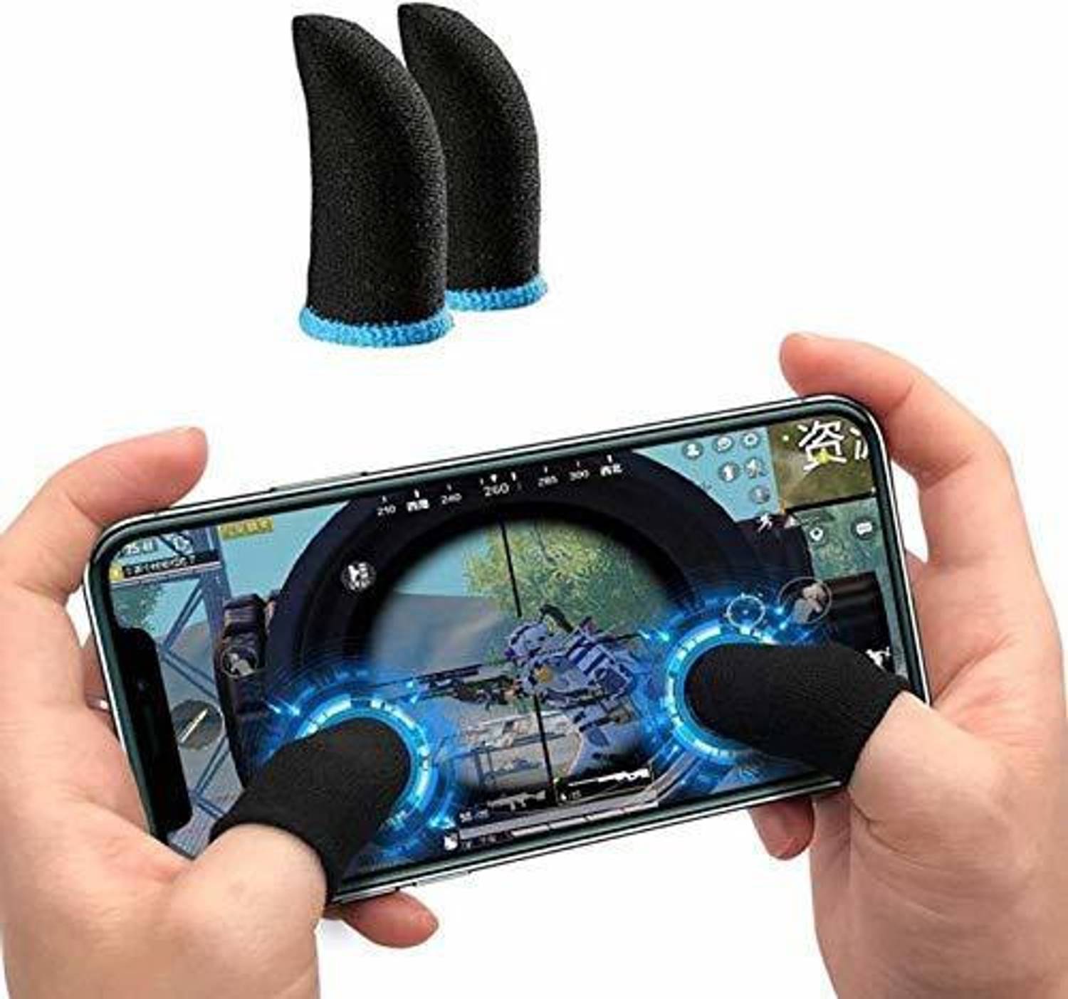 Bal samrat Mobile Finger Sleeve S-22 (1-Payer) Trigger Game Controller for PUBG Gaming Finger Sleeve