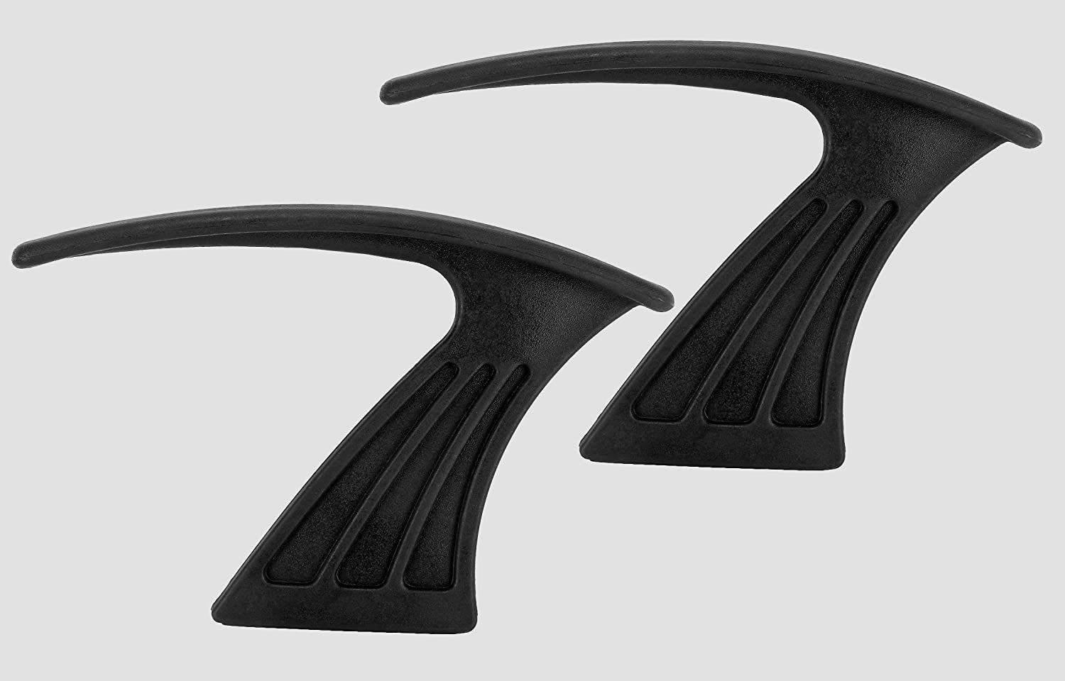 Image of SOMRAJ Chair Handle revolving Visitor Office Study Chair Handle (Set of - 2 Piece Handles) (Type-ak47)(pp Hard Plastic Standard) Black Sofa Arm Rest