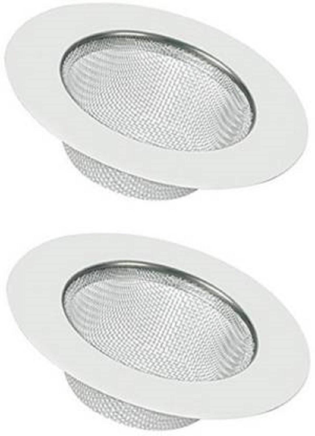 BIZOLO Kitchen Sink Stainless Steel Push Down Strainer