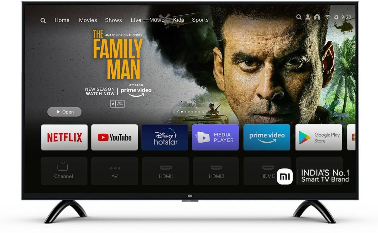 XIAOMI 4A 80 cm (32 inch) HD Ready LED Smart Android TV (L32M5-AL