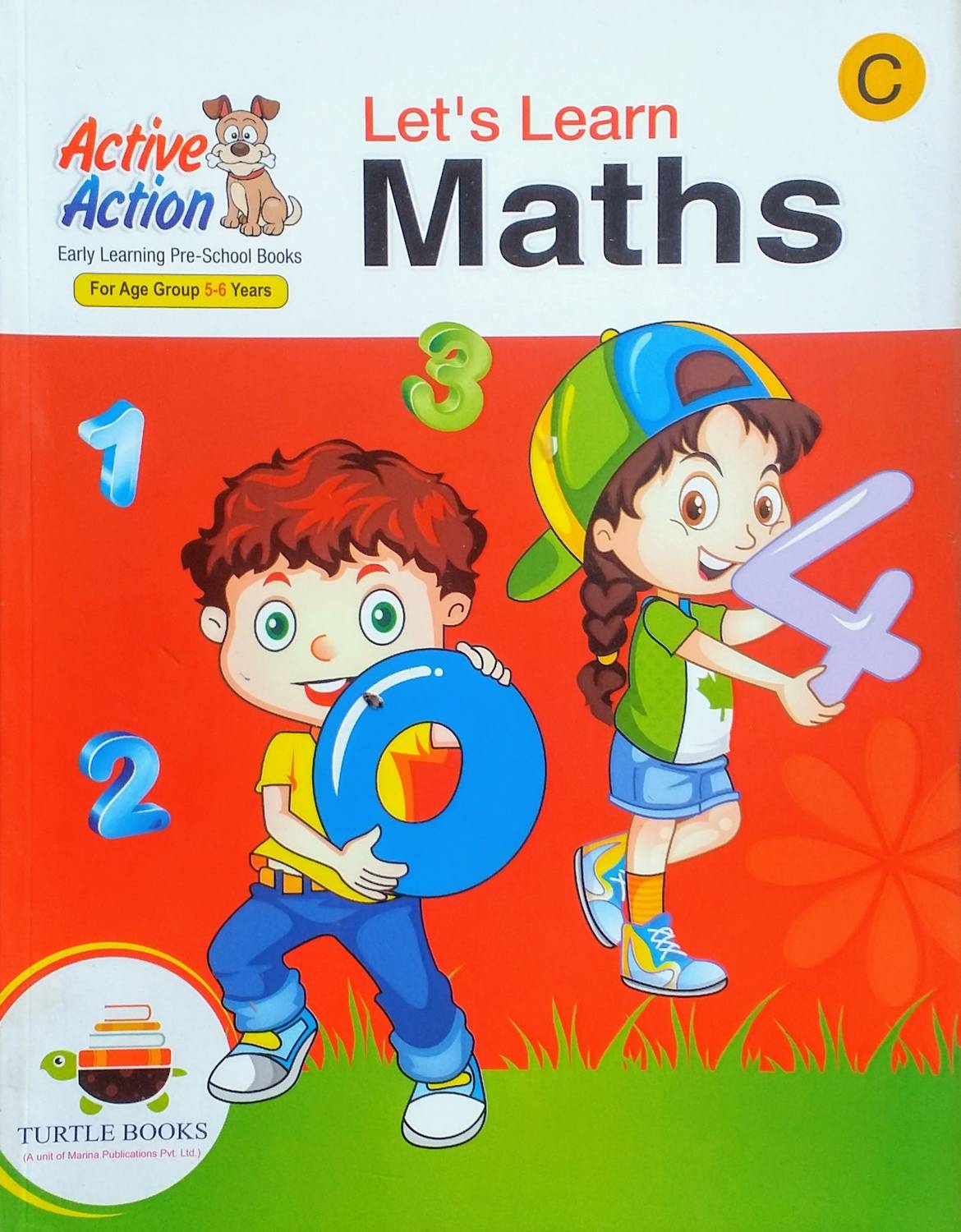 Active Action Early Learning Pre-School Books Let's Learn Maths C