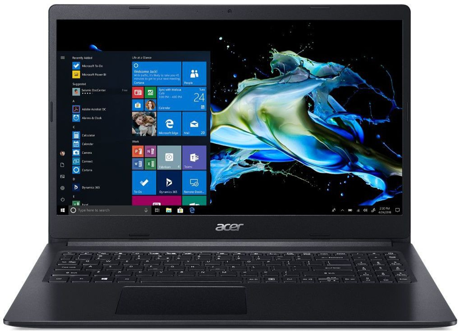 Image of Acer Extensa 15 Intel Celeron Quad Core N4020 - (4 GB /256 GB SSD /Windows 10 Home) EX215-31 Laptop