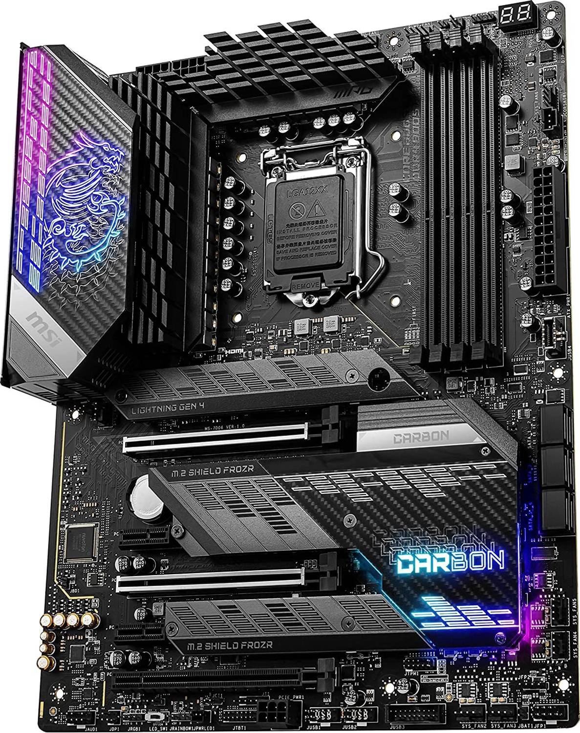 MSI MPG Z590 GAMING EDGE WIFI LGA 1200Socket ATX Intel Z590