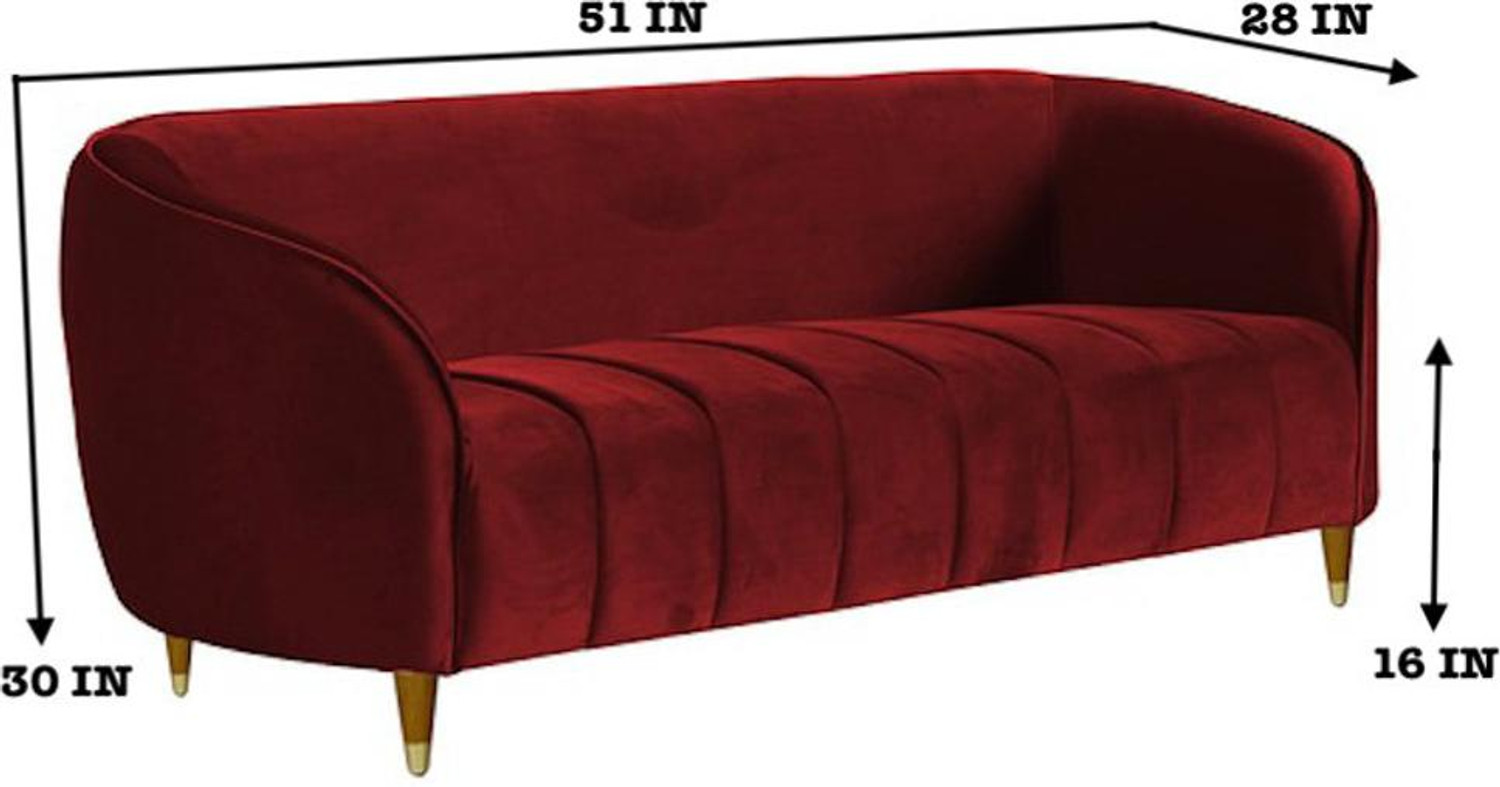 Image of RM HOME Fabric 2 Seater Sofa
