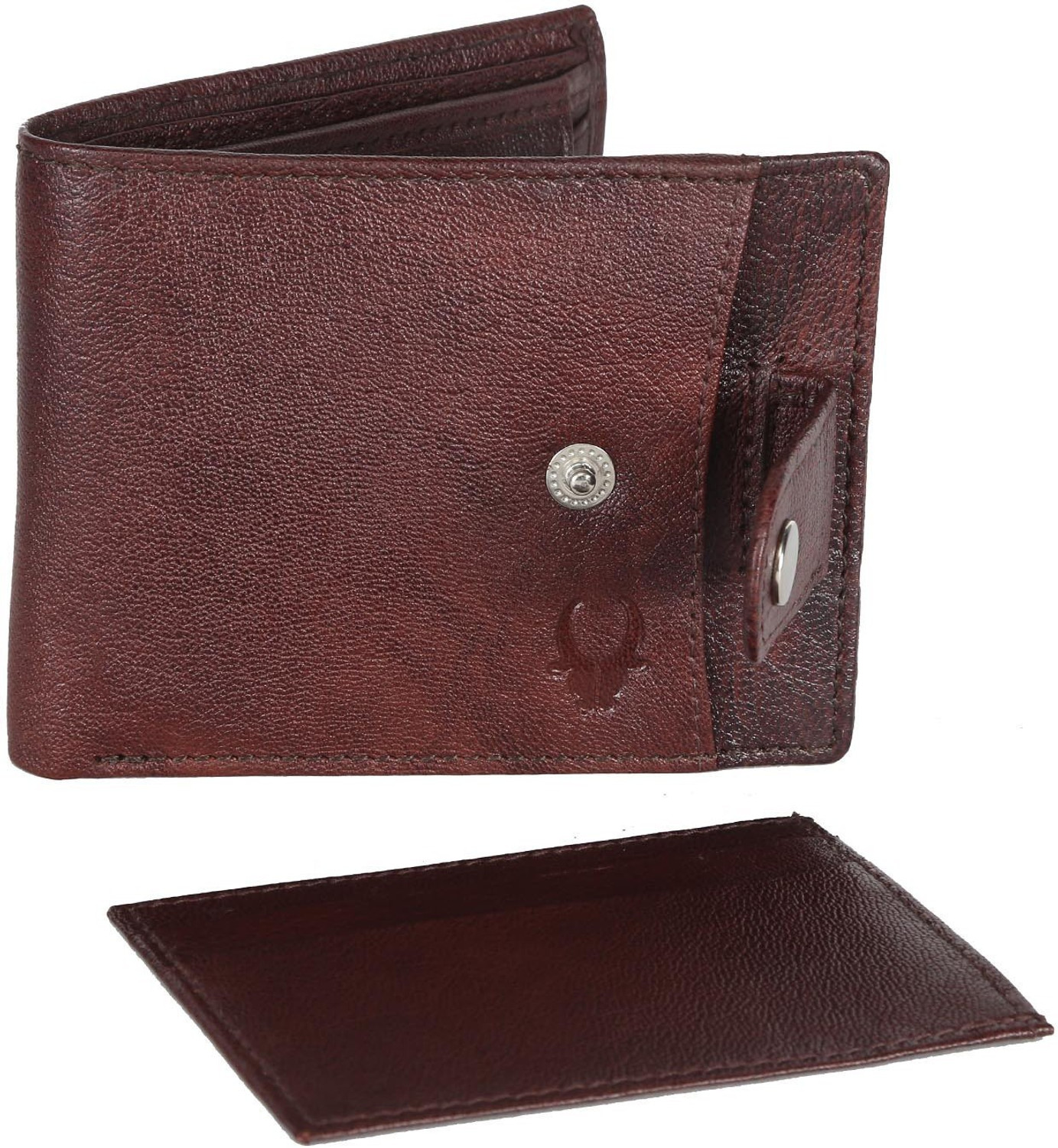 Image of WILDHORN Men Casual Brown Genuine Leather Wallet