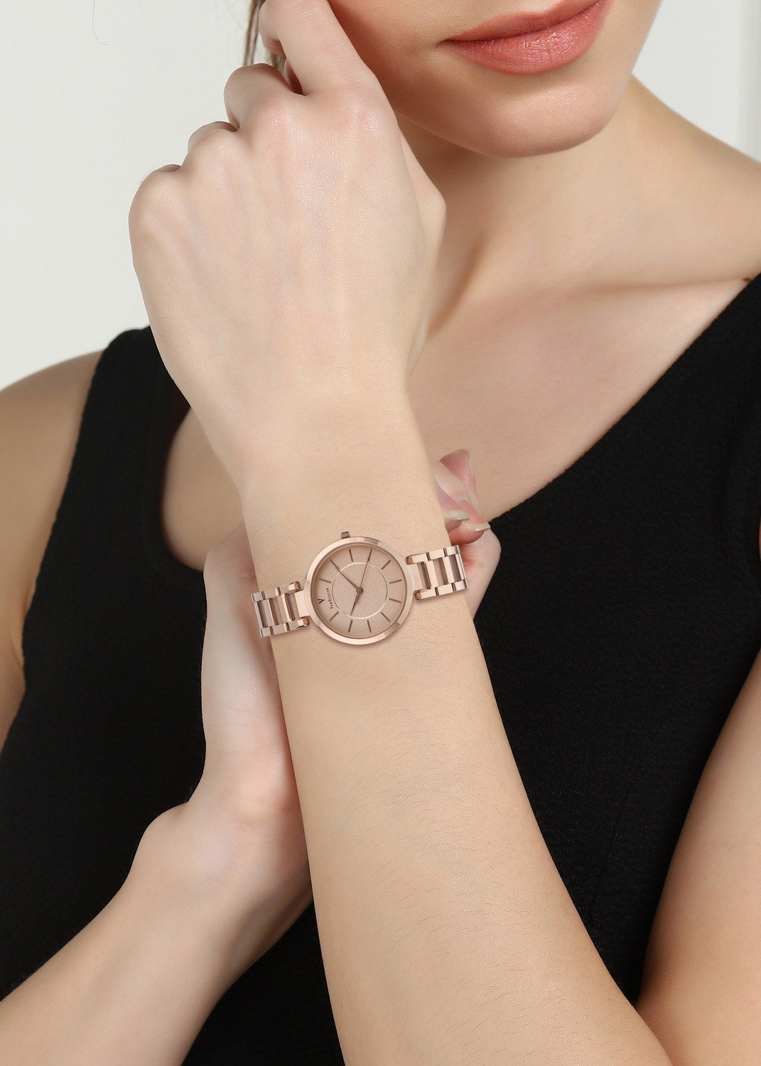 Image of VAN HEUSEN Pattern Analog Watch - For Women