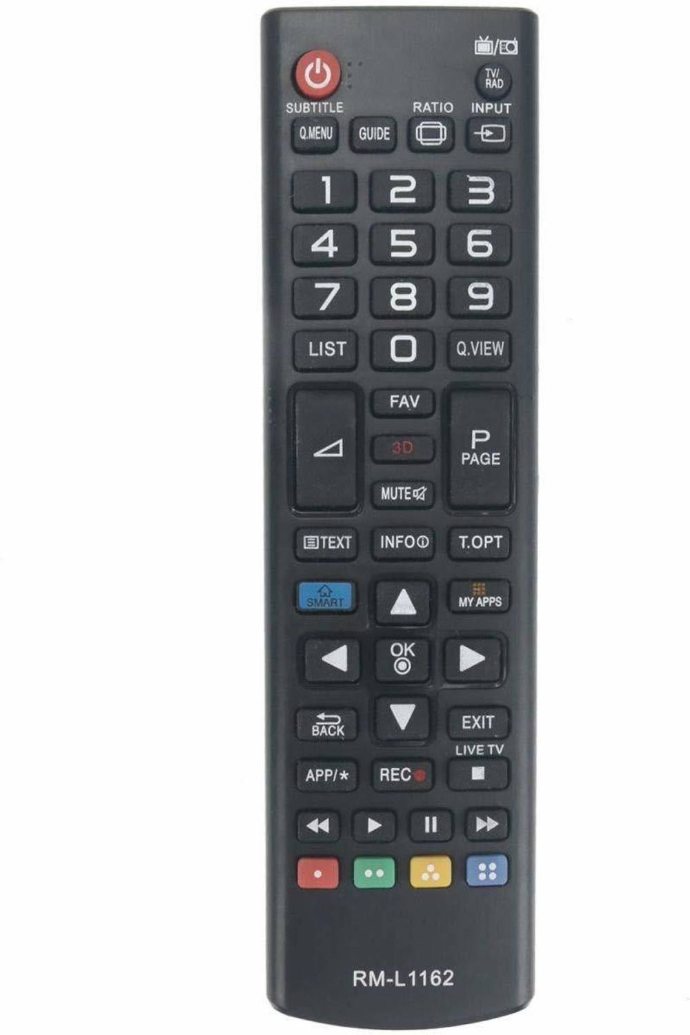 2fortheroad 222030 Remote Control Compatible LED TV Television(Match the image exactly) LG Remote Controller