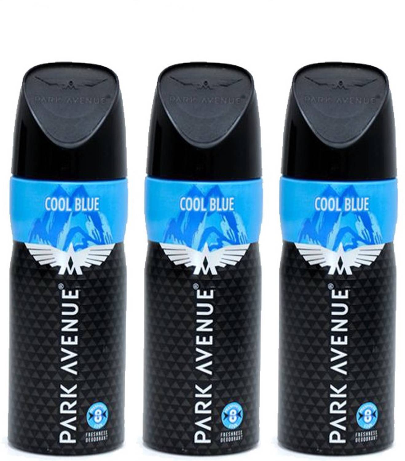 PARK AVENUE cool blue Deodorant Spray - For Men (450 ml, Pack o