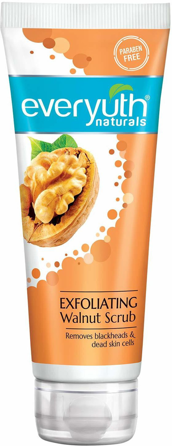 Image of Everyuth Naturals Naturals Exfoliating Walnut Scrub 100g Pack of 2 Scrub (200 g)