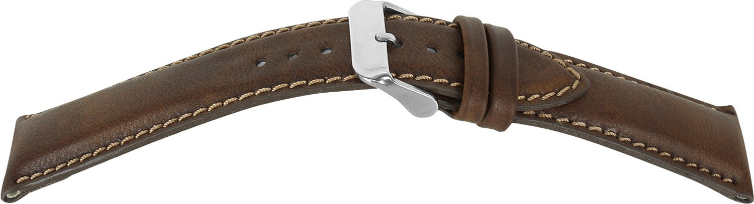 Image of Roycee 9270924 24 mm Synthetic Leather Watch Strap
