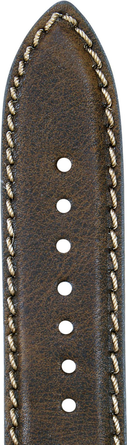 Image of Roycee 9270924 24 mm Synthetic Leather Watch Strap