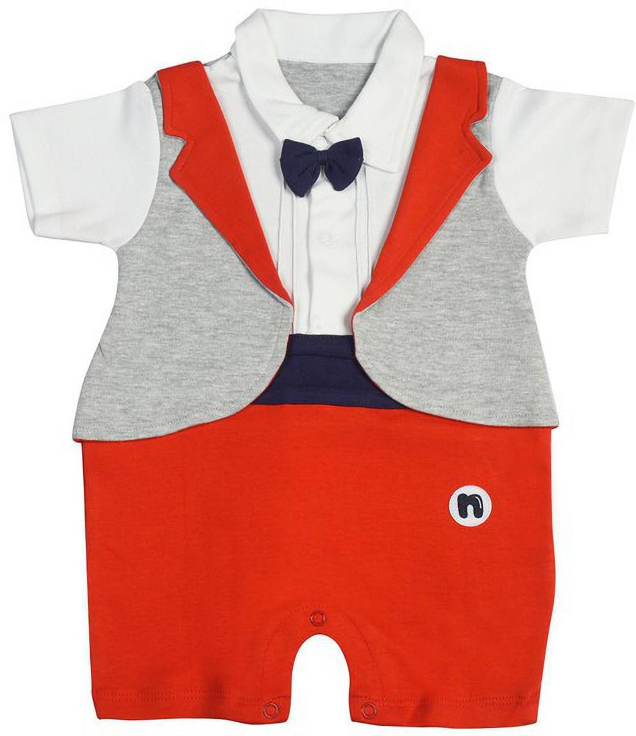Covetus Romper For Baby Boys & Baby Girls Casual Solid Pure Cotton
