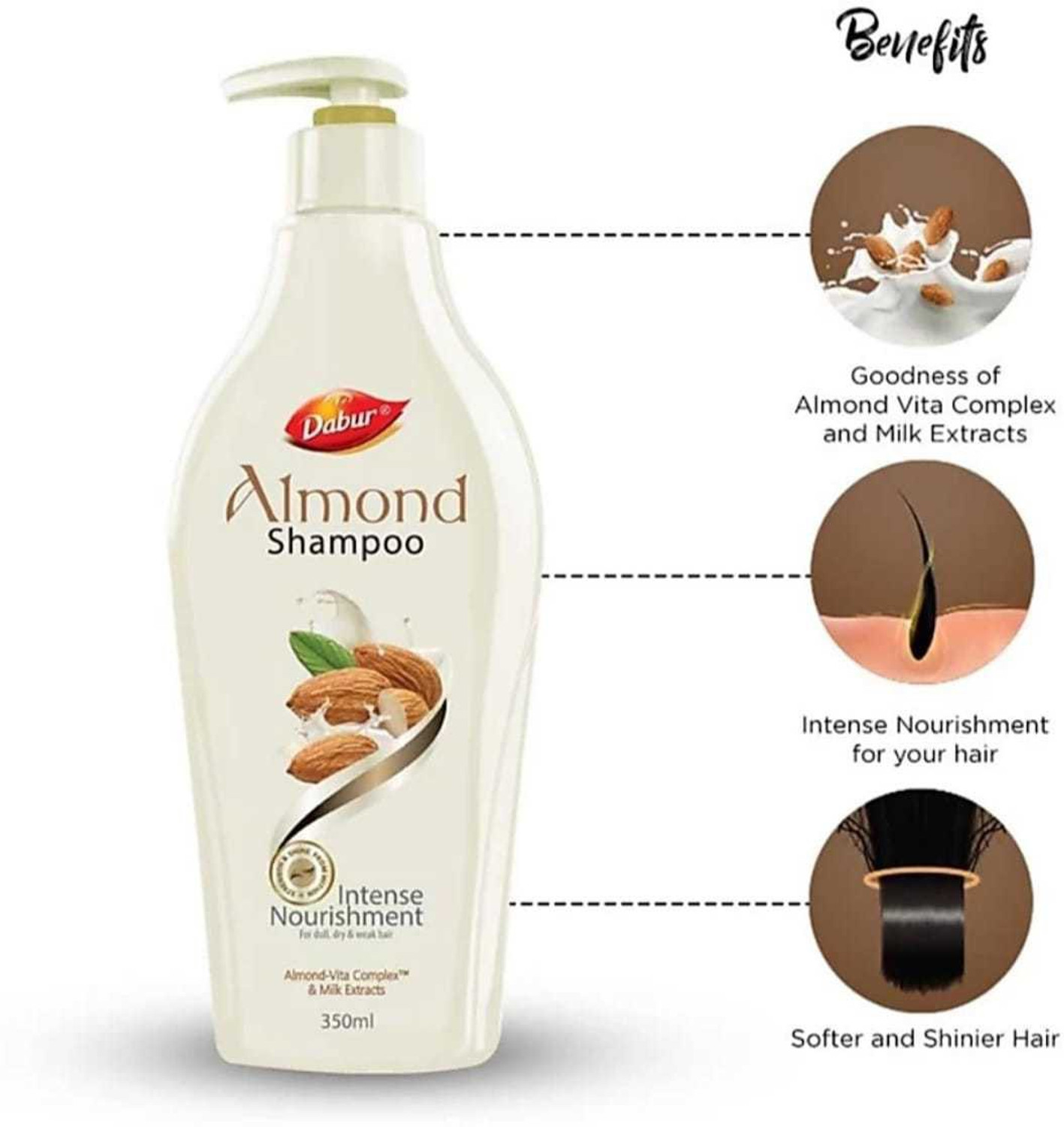 Image of Dabur ALMONDS SHAMPOO 650ML
