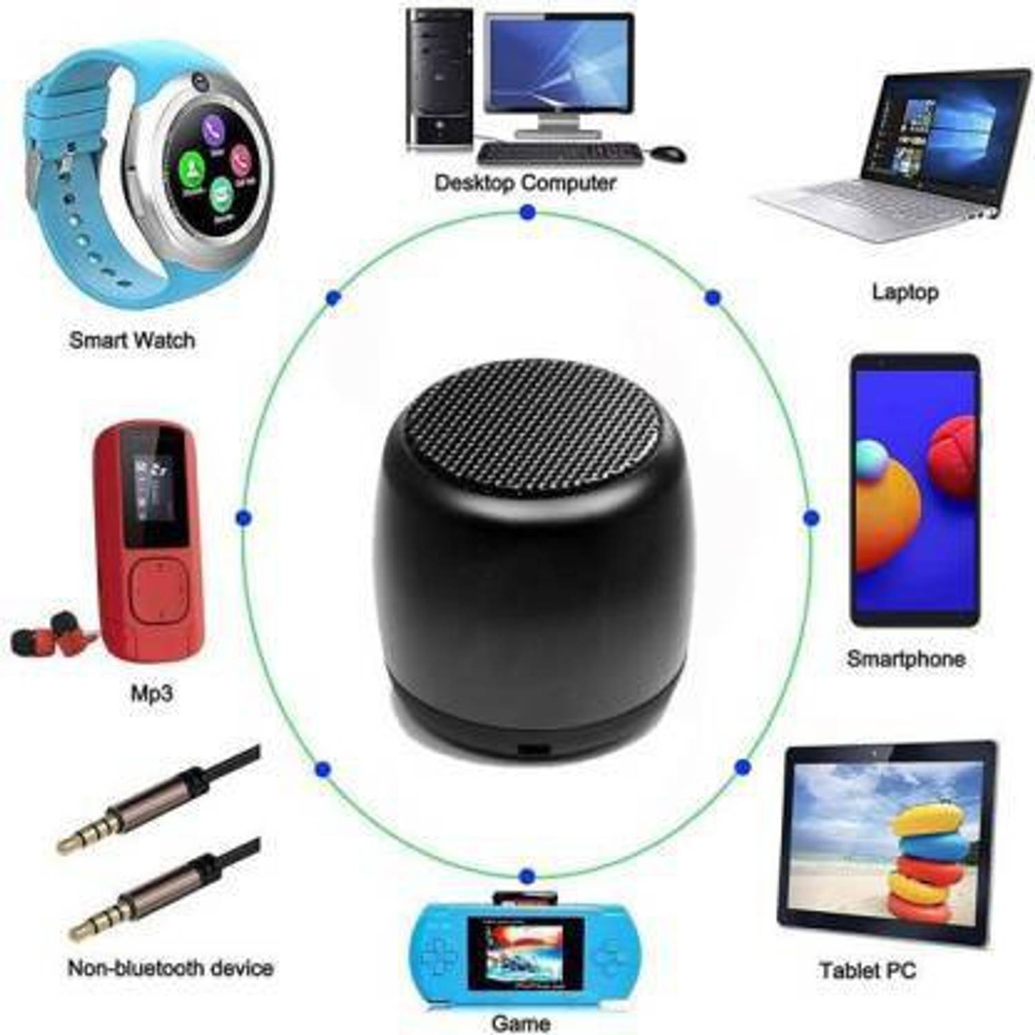 NKL 3D Sound Portable Bluetooth Speaker - Image 5