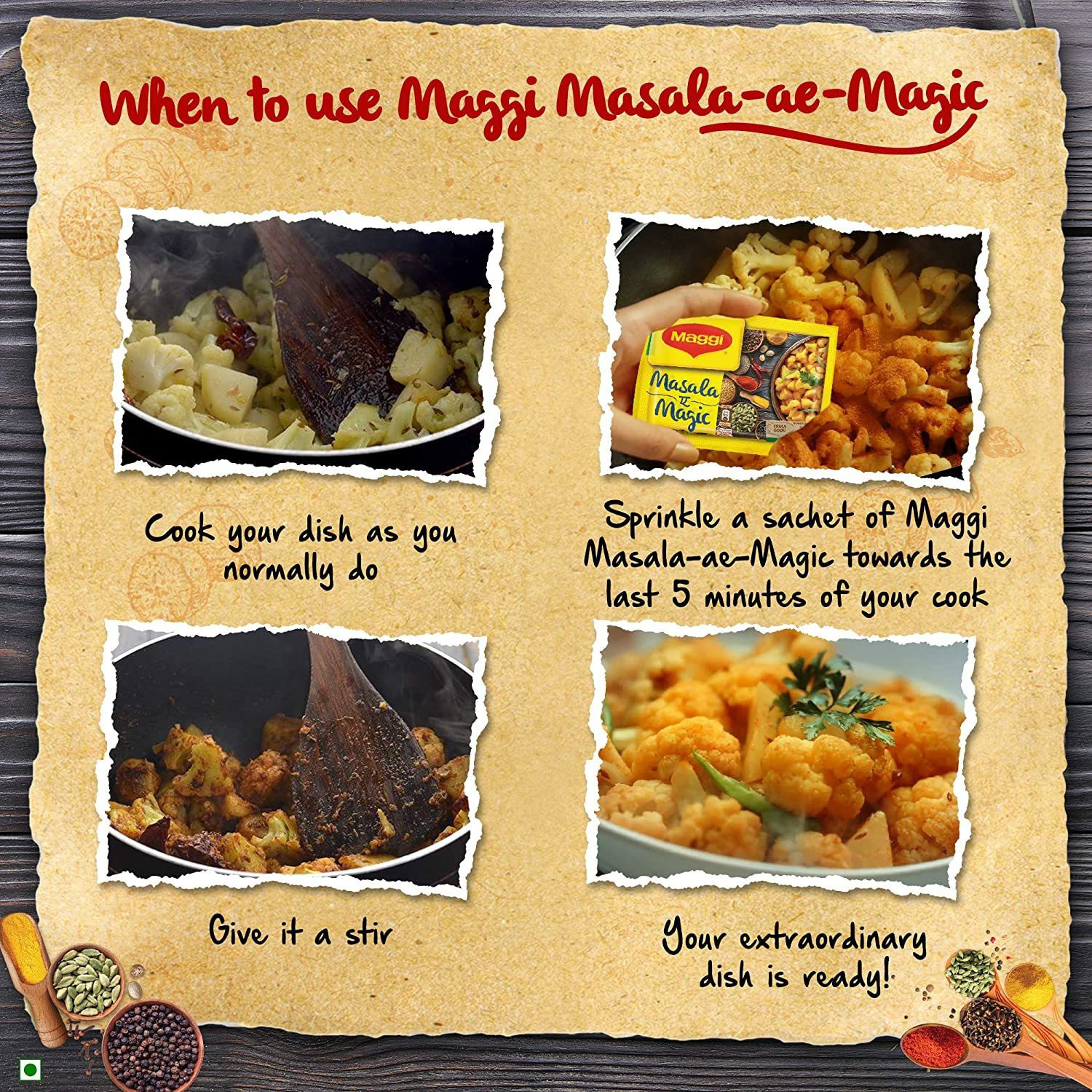 Image of Maggi Masala Magic All in One Masala (72 g) (72 g)