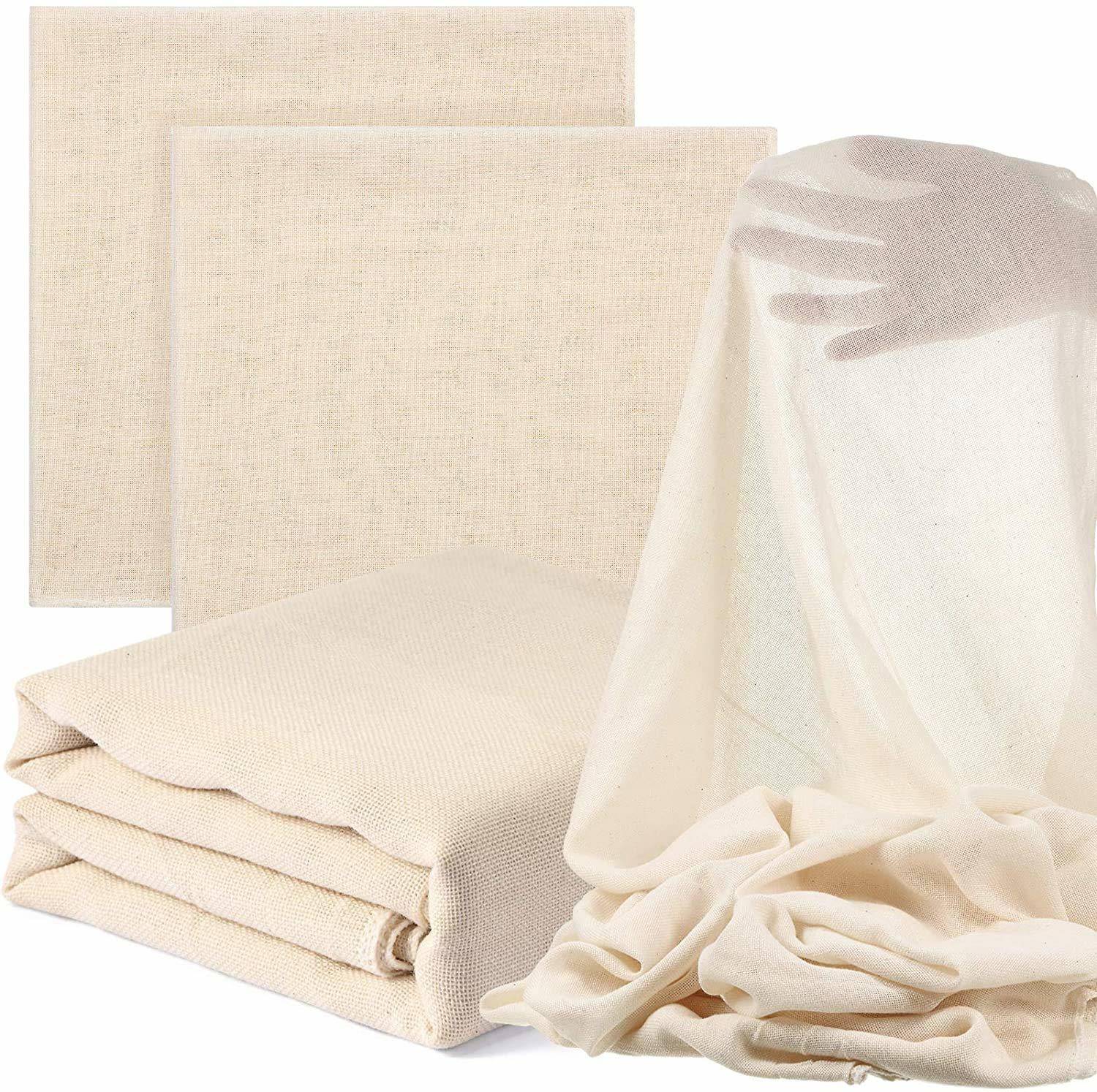 AshandRoh 1x1.2 Meters Paneer Cheese Cloth for Kitchen Collapsible Sieve