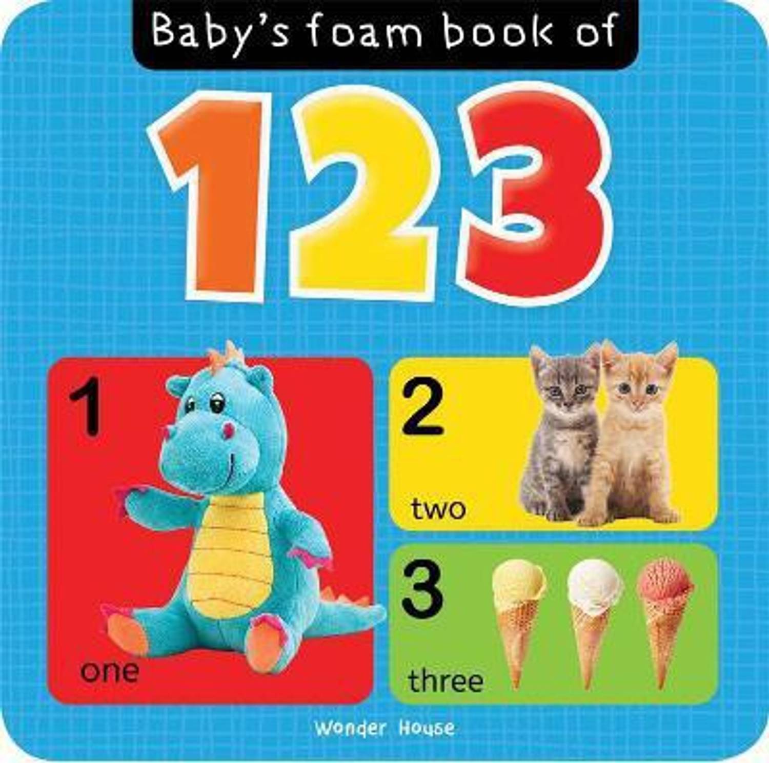 Baby's Foam Book of 123 - By Miss & Chief First Edition