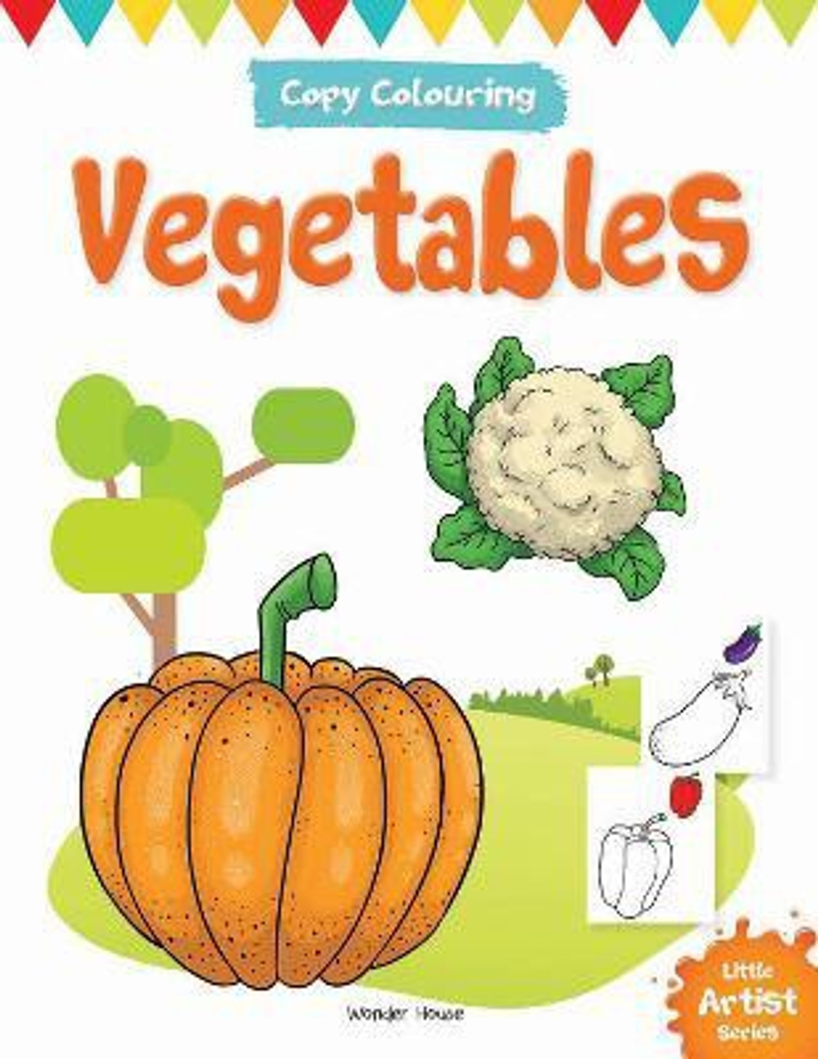 Image of Little Artist Series Vegetables - By Miss & Chief