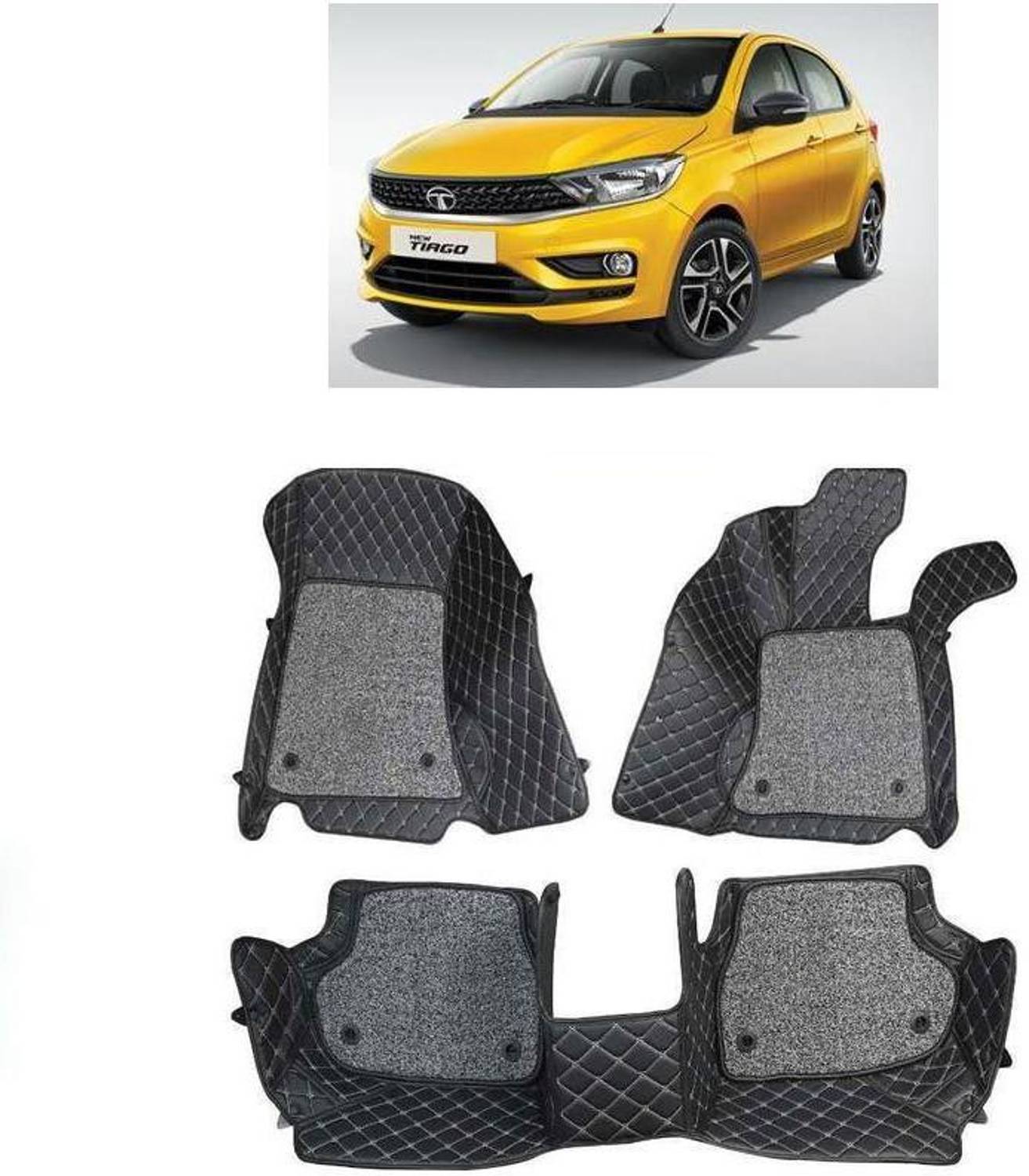 arneja trading company Leatherite 7D Mat For Tata Tiago