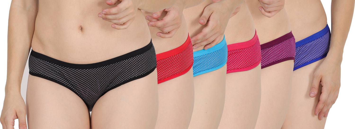 BROIDEN Women Hipster Multicolor Panty