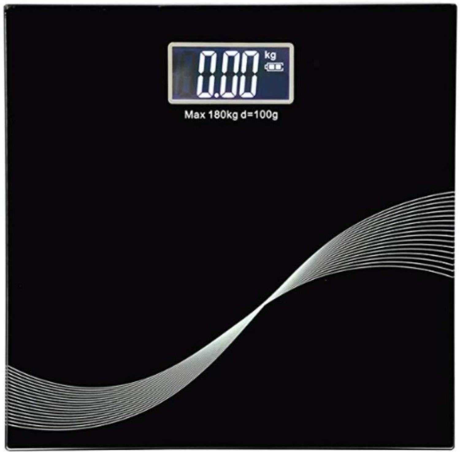 Sasimo 6 mm Automatic Personal Digital Weight Machine Heavy Duty Electronic Thick Tempered Glass LCD Display Square Electronic Digital Personal Bathroom Health Body Weight Bathroom Weighing Scale, weight bathroom scale digital, Bathroom Health Body Weight Scales For Body Weight, Weight Scale Digital For Human Body, Weight Machine For Body Weight Weighing Scale Weighing Scale (Black) Weighing Scale