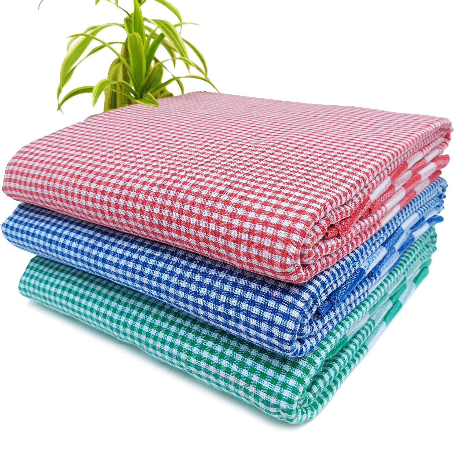 Bengal Enterprise Cotton 250 GSM Bath, Beach, Hair Gamcha