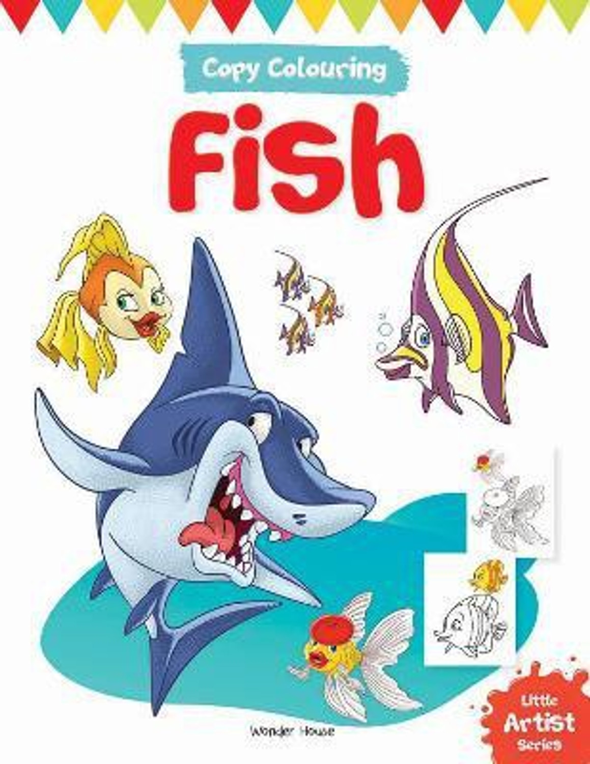 Image of Little Artist Series Fish - By Miss & Chief