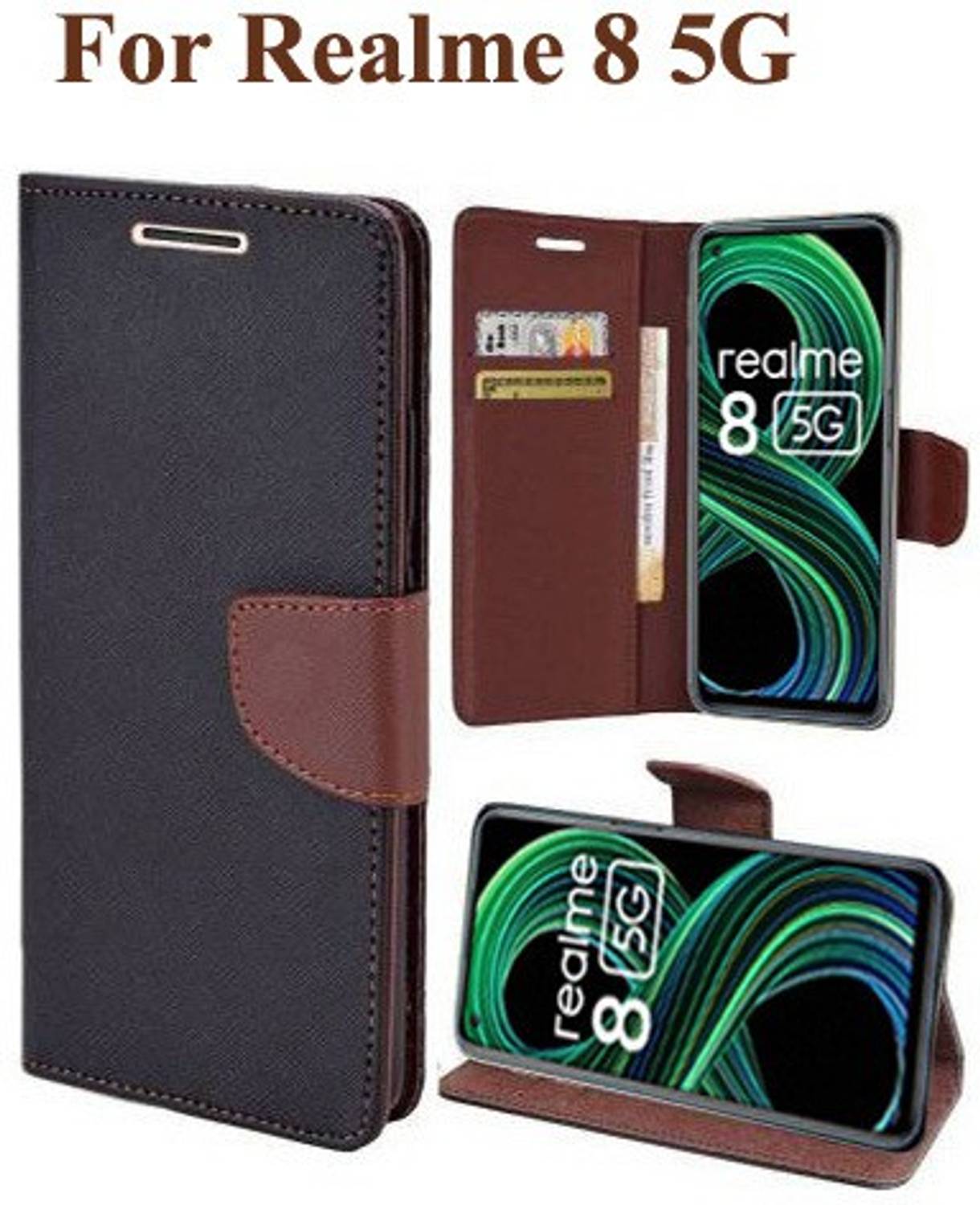 Carnage Flip Cover for Realme 8 5G