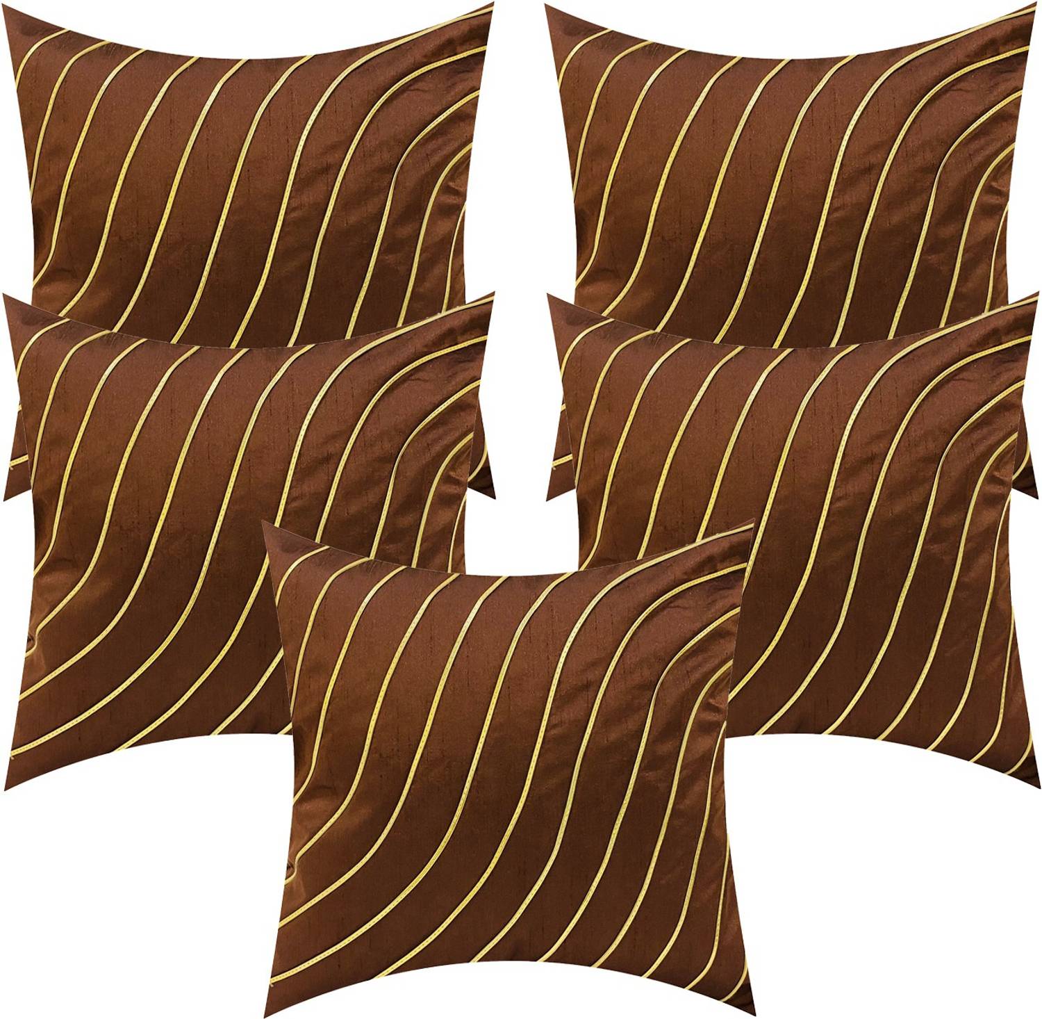 AryanStylus Silk Cushions & Pillows Cover