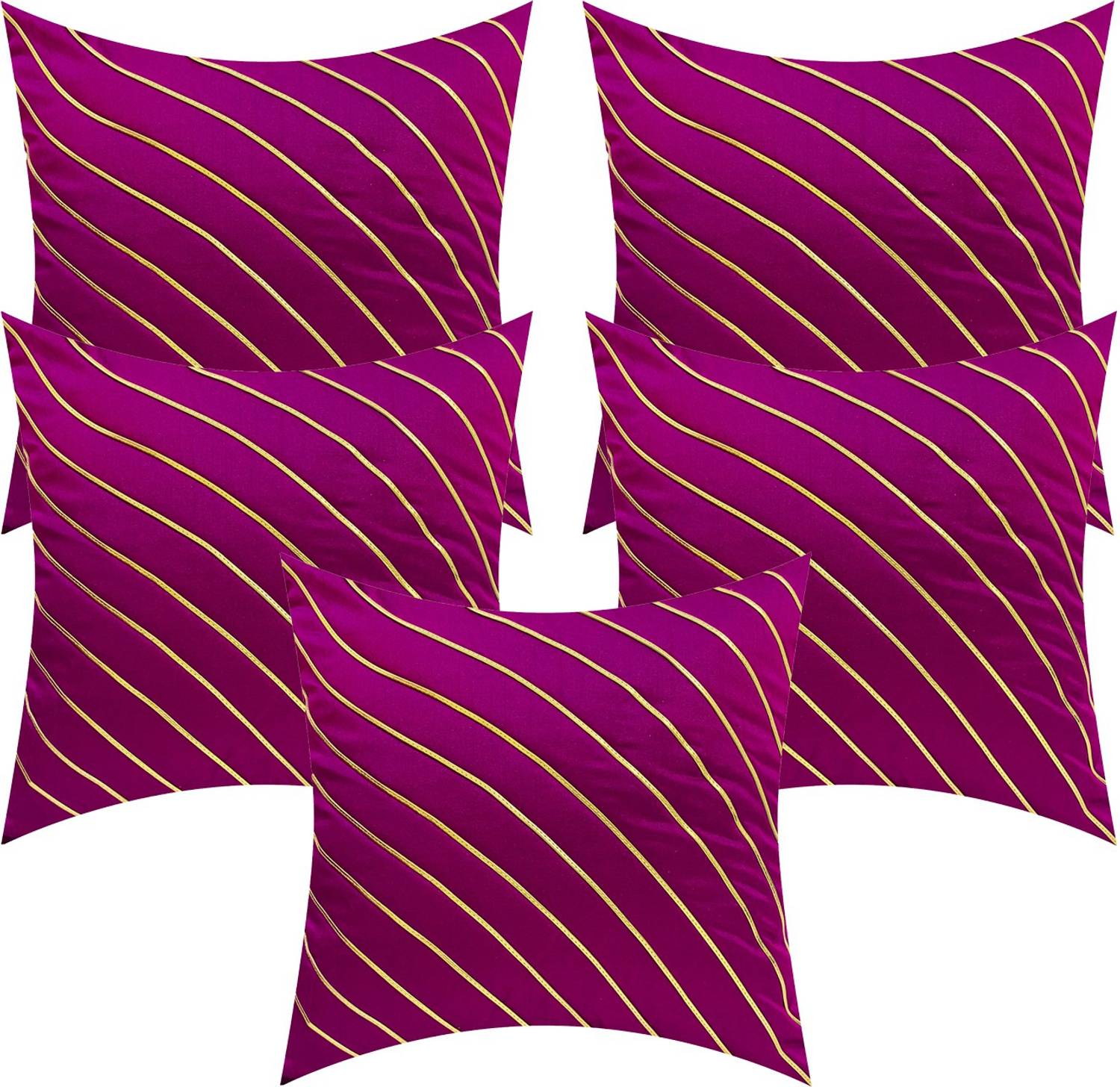 AryanStylus Silk Cushions & Pillows Cover