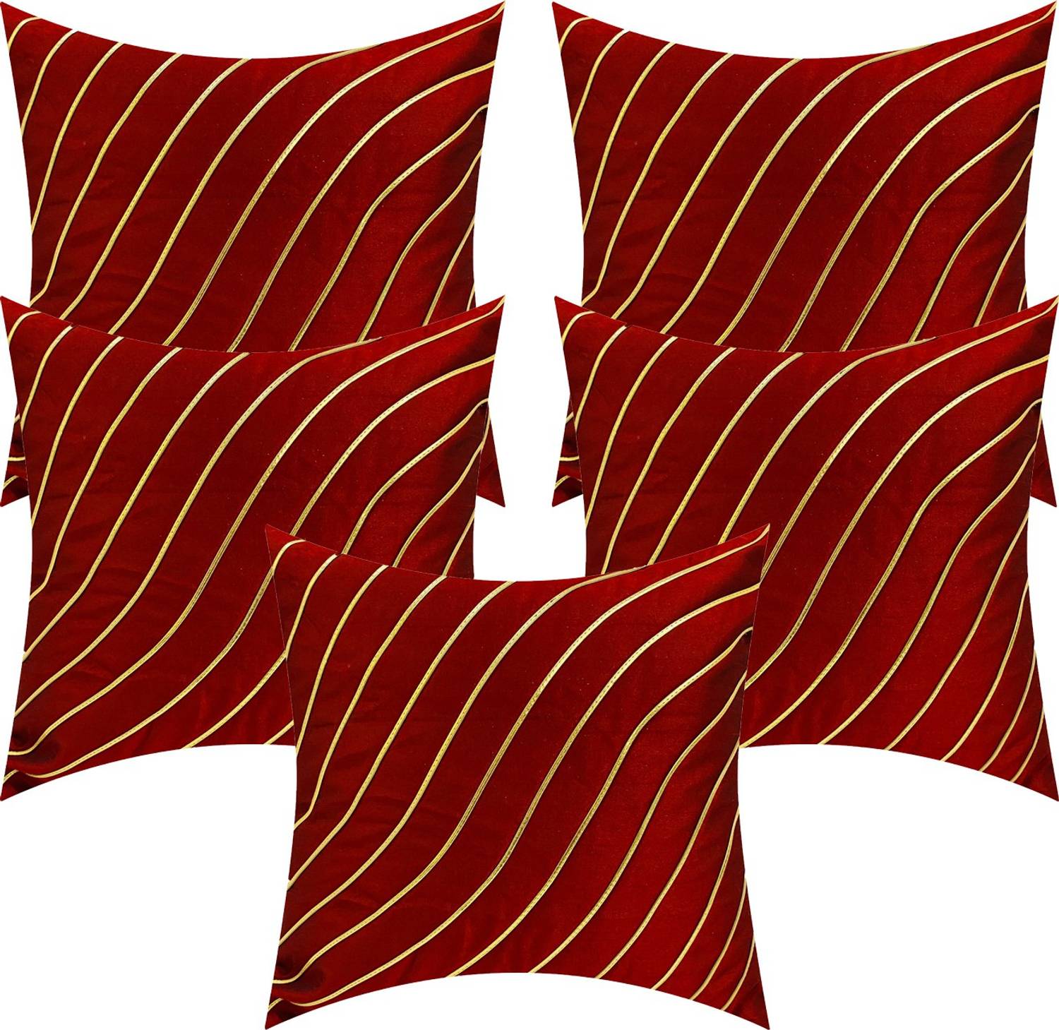 AryanStylus Silk Cushions & Pillows Cover