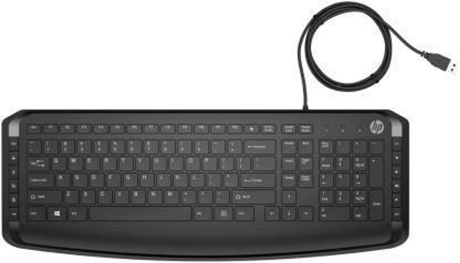 Image of HP Pavilion Keyboard and Mouse 200 Wired USB Standard Laptop Keyboard Compatible with Desktop, Laptop, Mac