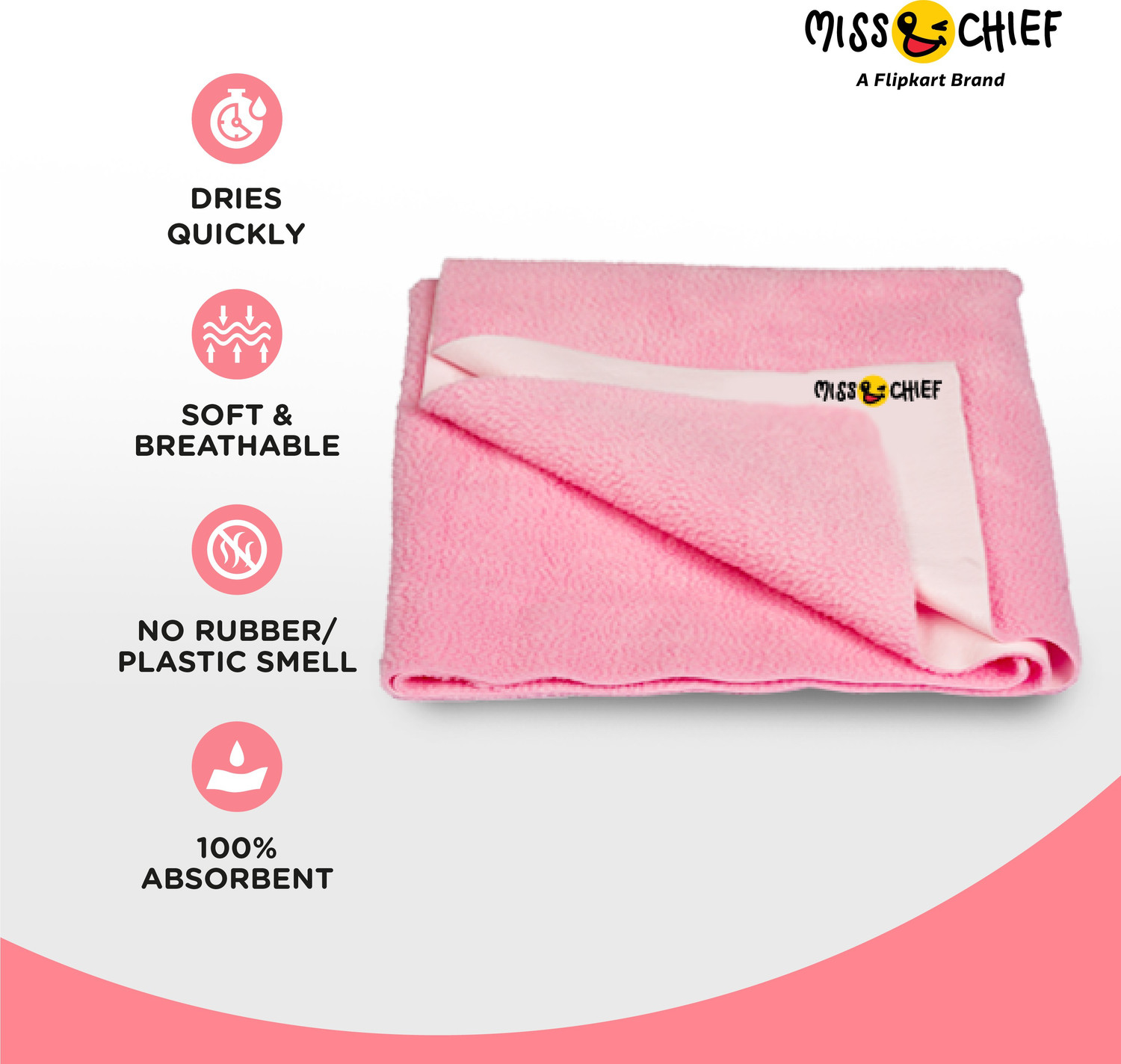 Image of Miss & Chief Bed Protector Sheet- Waterproof & Reusable