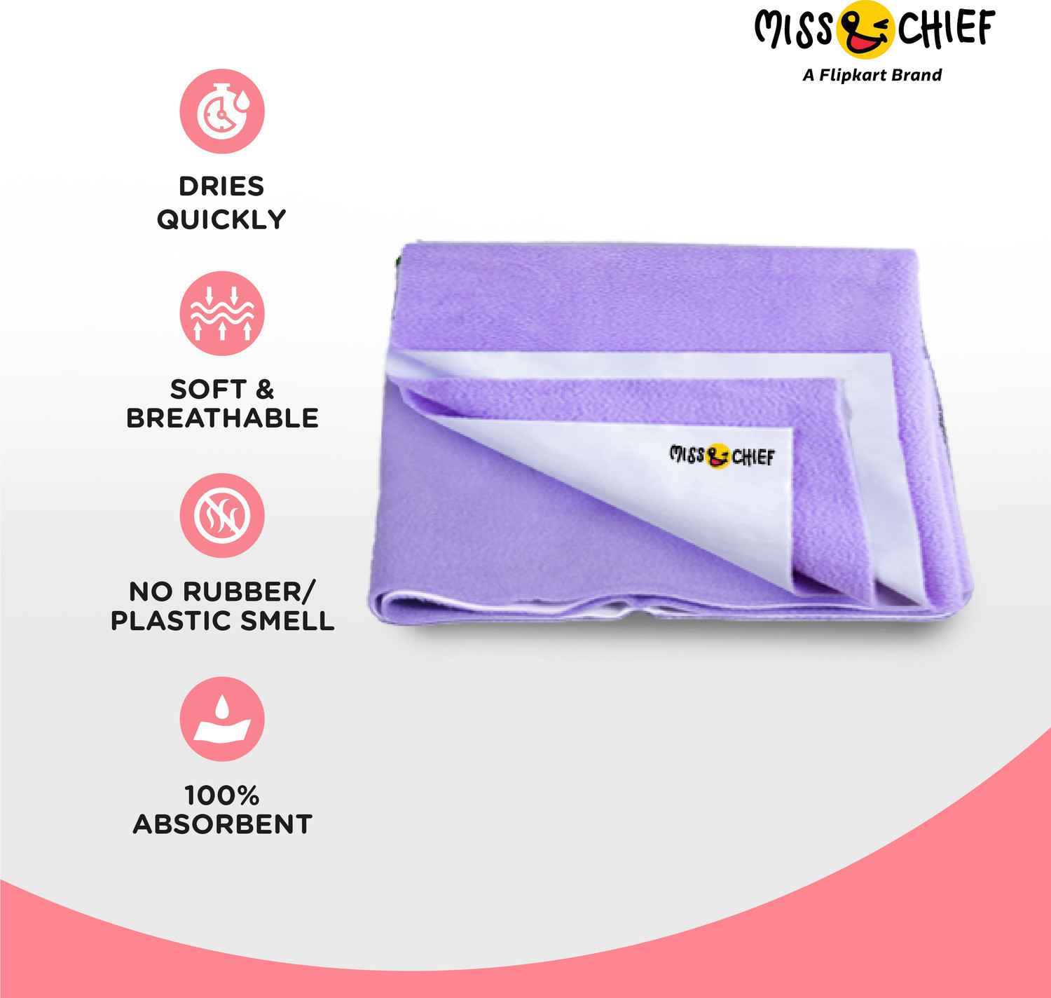 Image of Miss & Chief Bed Protector Sheet- Waterproof & Reusable