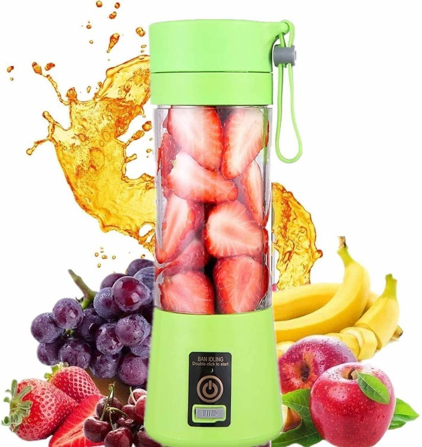 buddies cart by buddies cart USB Rechargeable Fruit Juice Extractor and Mixer for Home Office Outdoor 200 W Juicer Mixer Grinder